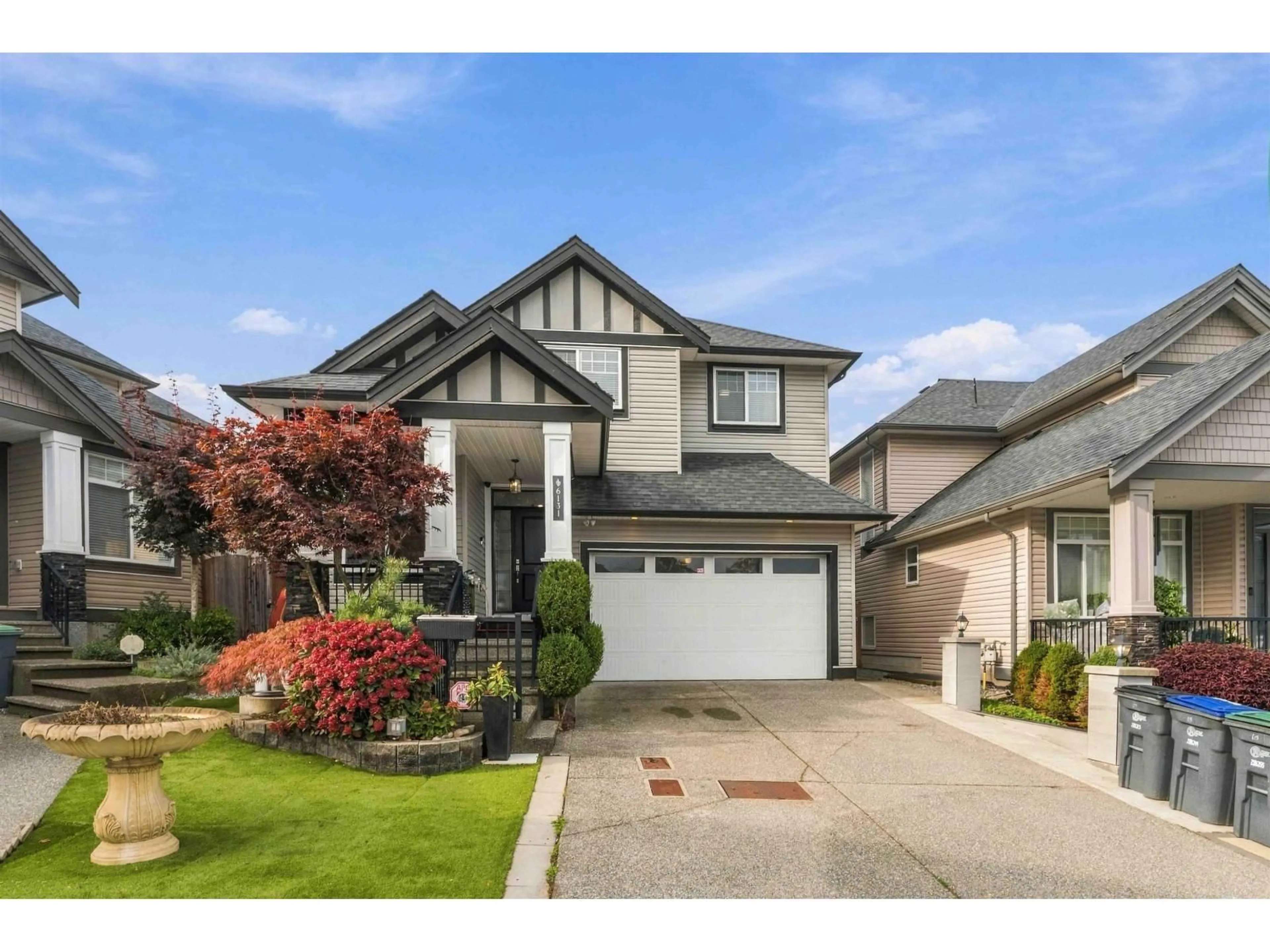 Home with vinyl exterior material, street for 6131 147B STREET, Surrey British Columbia V3S2L8