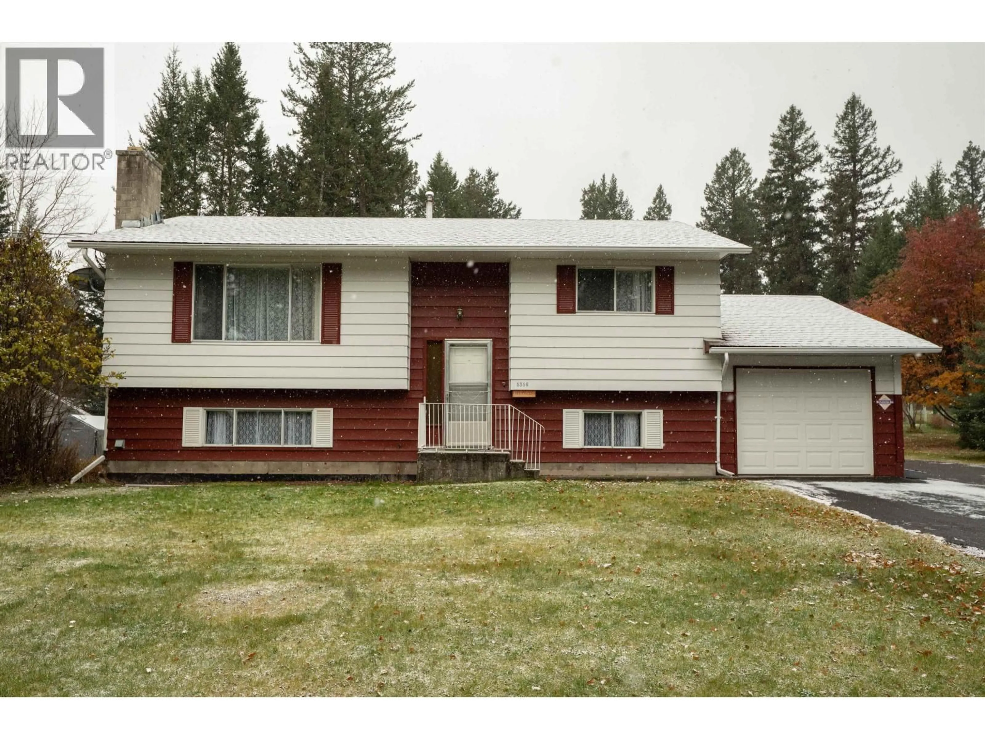 Home with vinyl exterior material, street for 5356 QUA PLACE, 108 Mile Ranch British Columbia V0K2Z0