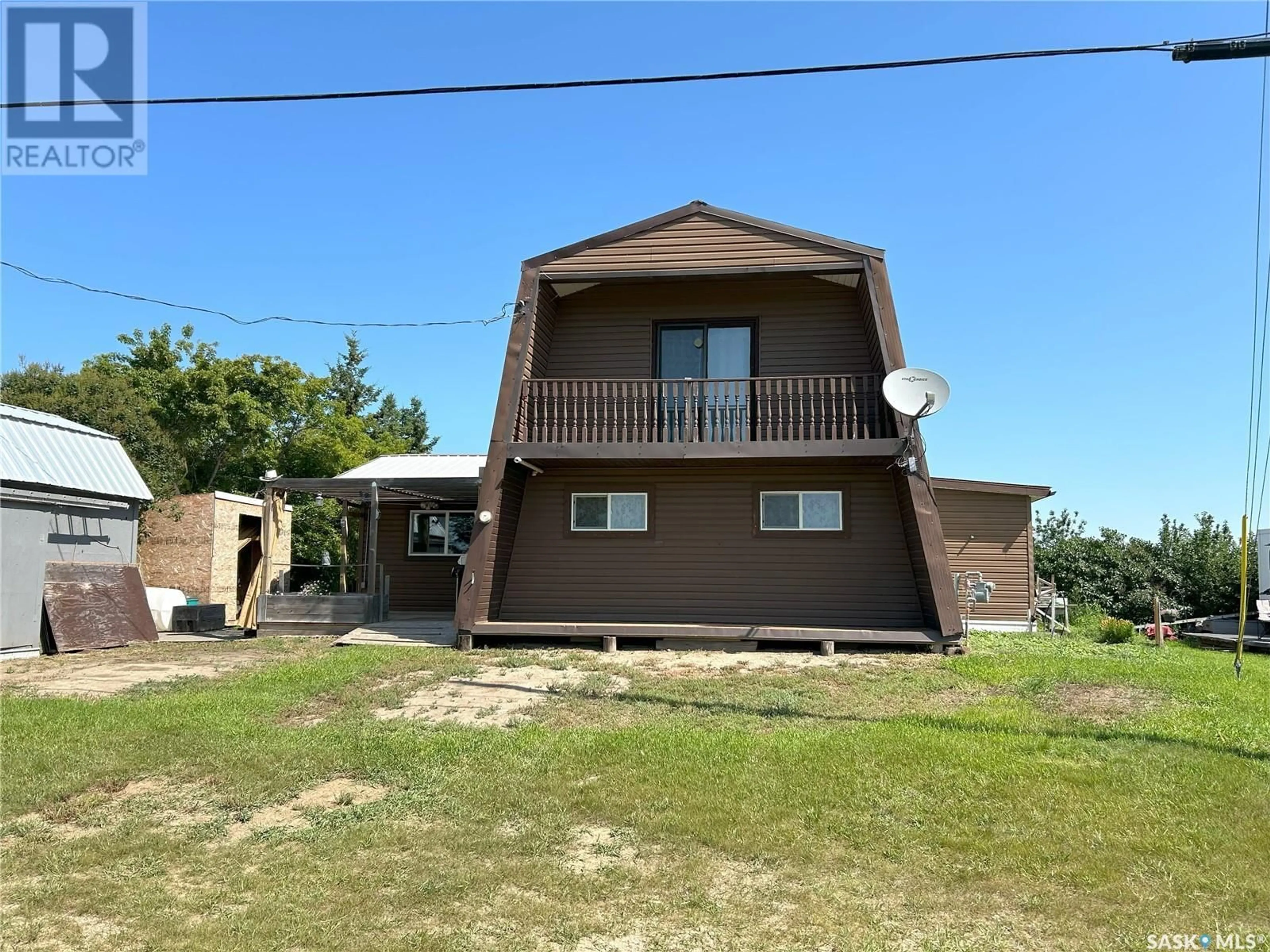A pic from outside/outdoor area/front of a property/back of a property/a pic from drone, unknown for 11 SLEEPY HOLLOW ROAD, Murray Lake Saskatchewan S0M0L0