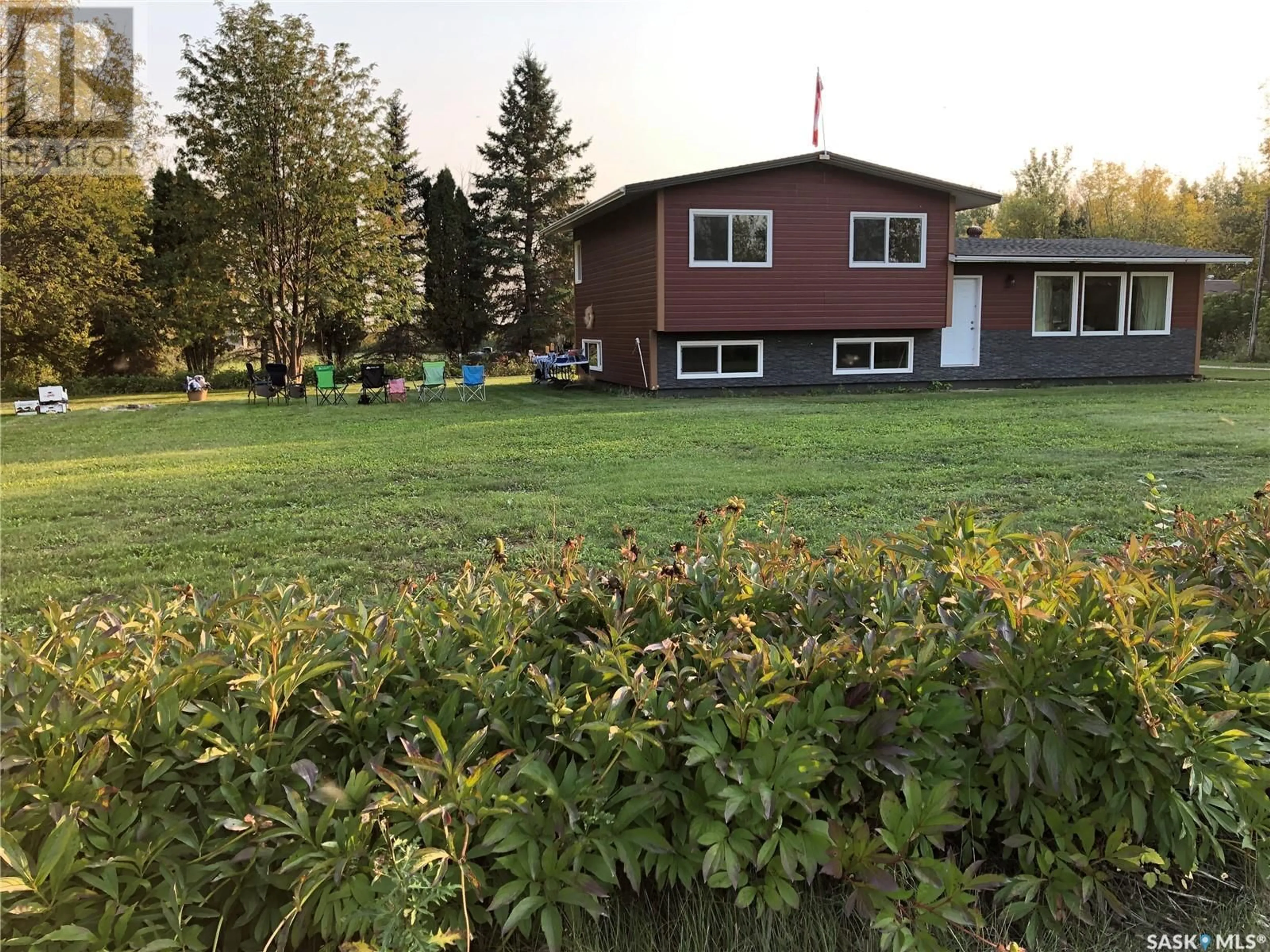 A pic from outside/outdoor area/front of a property/back of a property/a pic from drone, unknown for LANGENDOEN ACREAGE, Weldon Saskatchewan S0J3A0