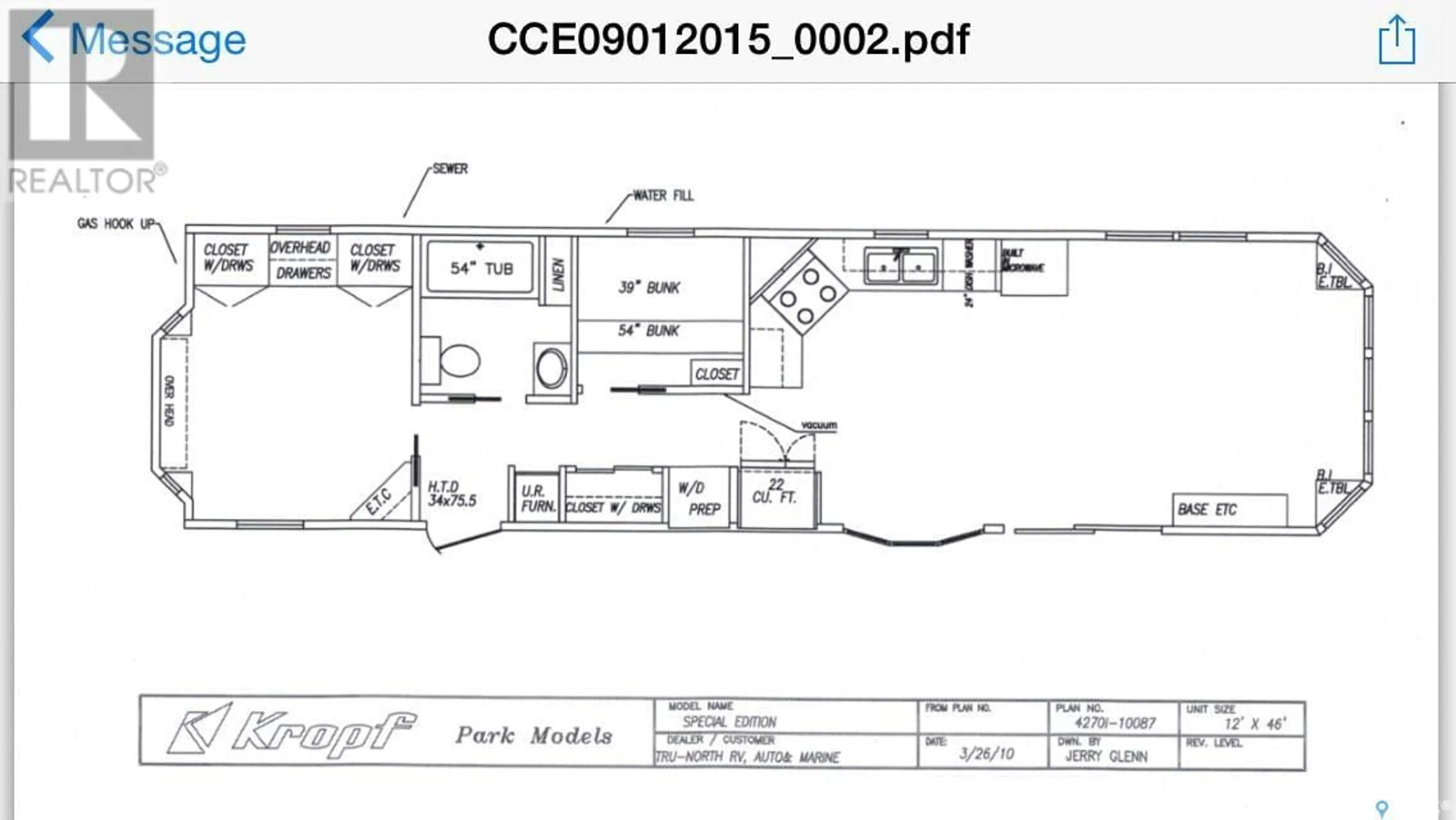 Floor plan for 124 PRAIRIE DRIVE, Three Lakes Rm No. 400 Saskatchewan S0K2X0