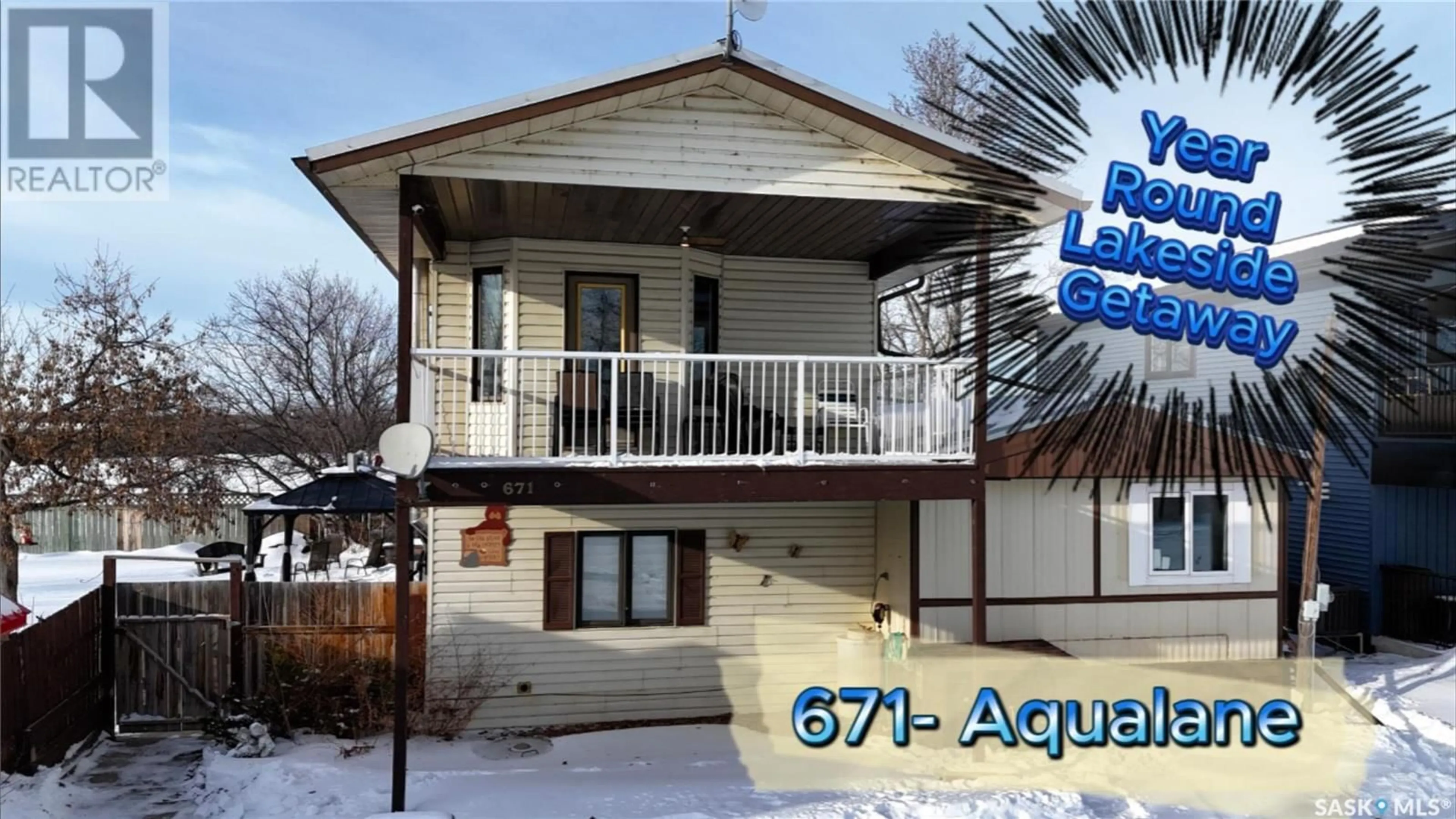 Open concept kitchen, wood/laminate floor for 671-681 AQUALANE AVENUE, Jackfish Lake Saskatchewan S0M0L0