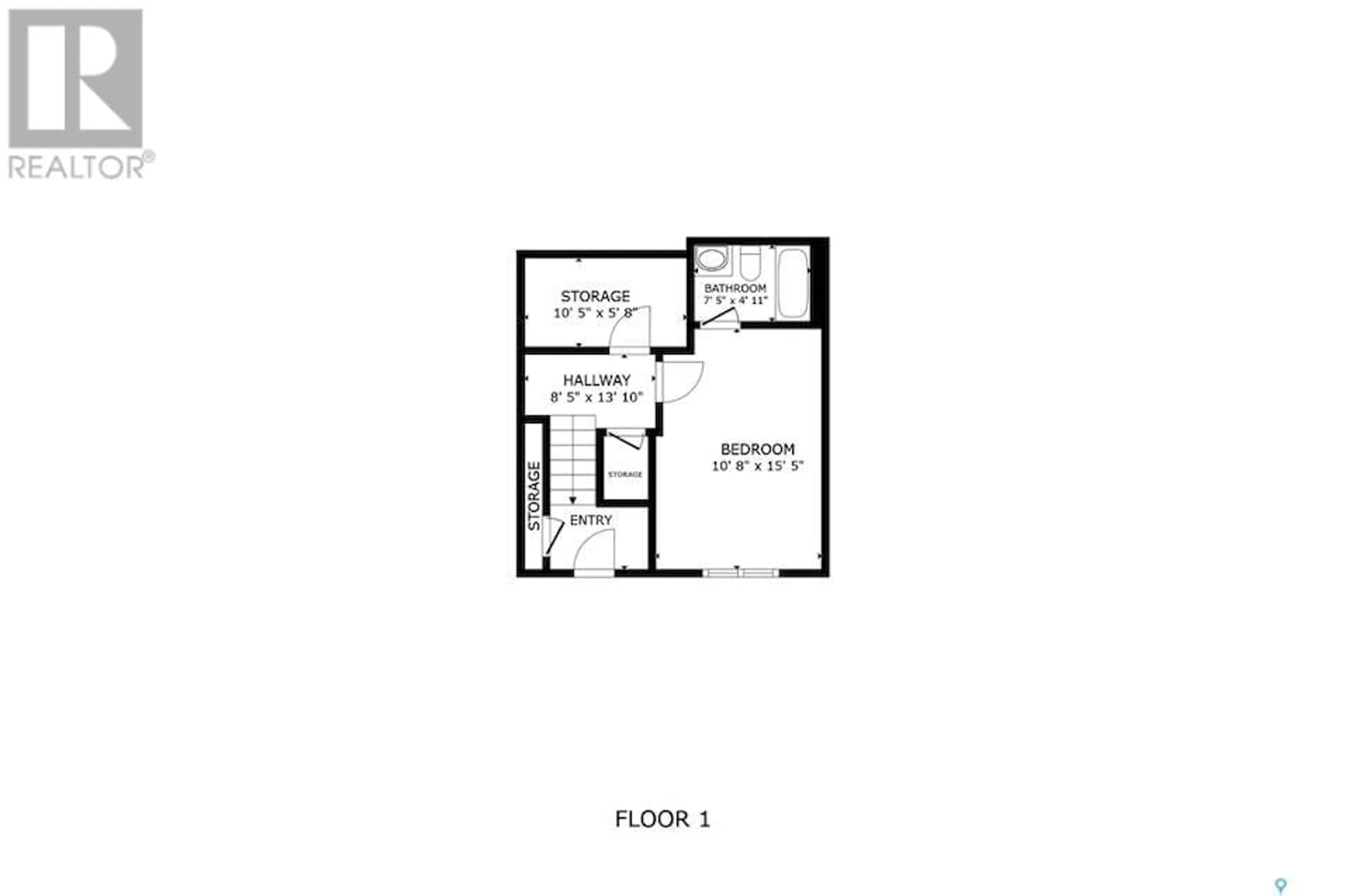 Floor plan for 326 I AVENUE N, Saskatoon Saskatchewan S7L2G6