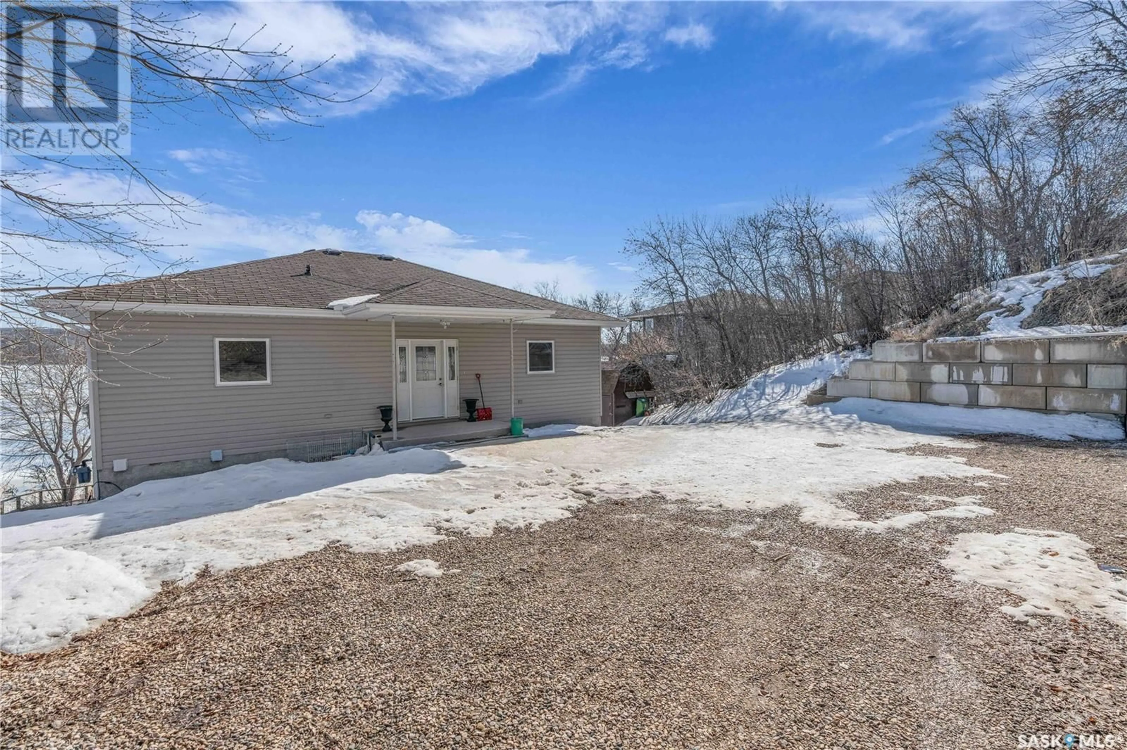 A pic from outside/outdoor area/front of a property/back of a property/a pic from drone, water/lake/river/ocean view for 174 PASQUA LAKE ROAD, North Qu'Appelle Rm No. 187 Saskatchewan S0G1S0