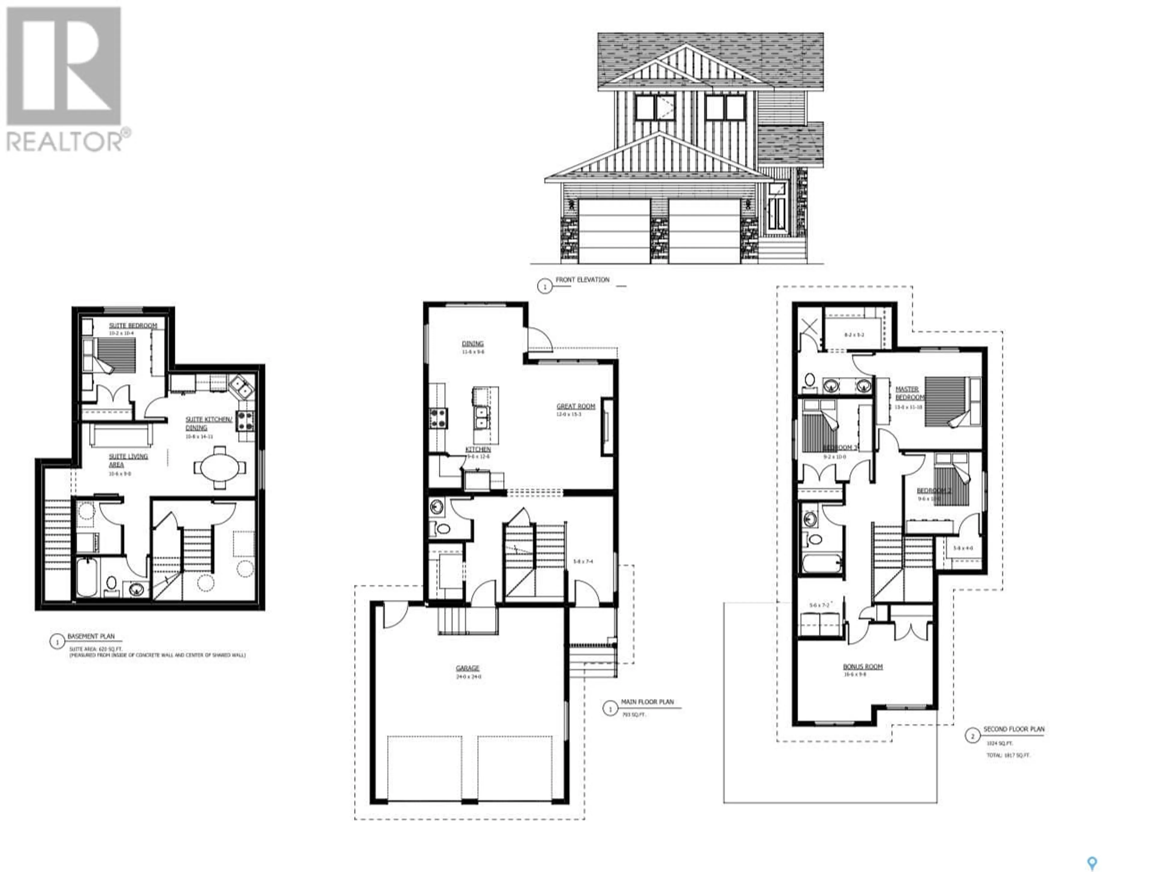 Floor plan for 1340 PARR HILL DRIVE, Martensville Saskatchewan S0K2T1