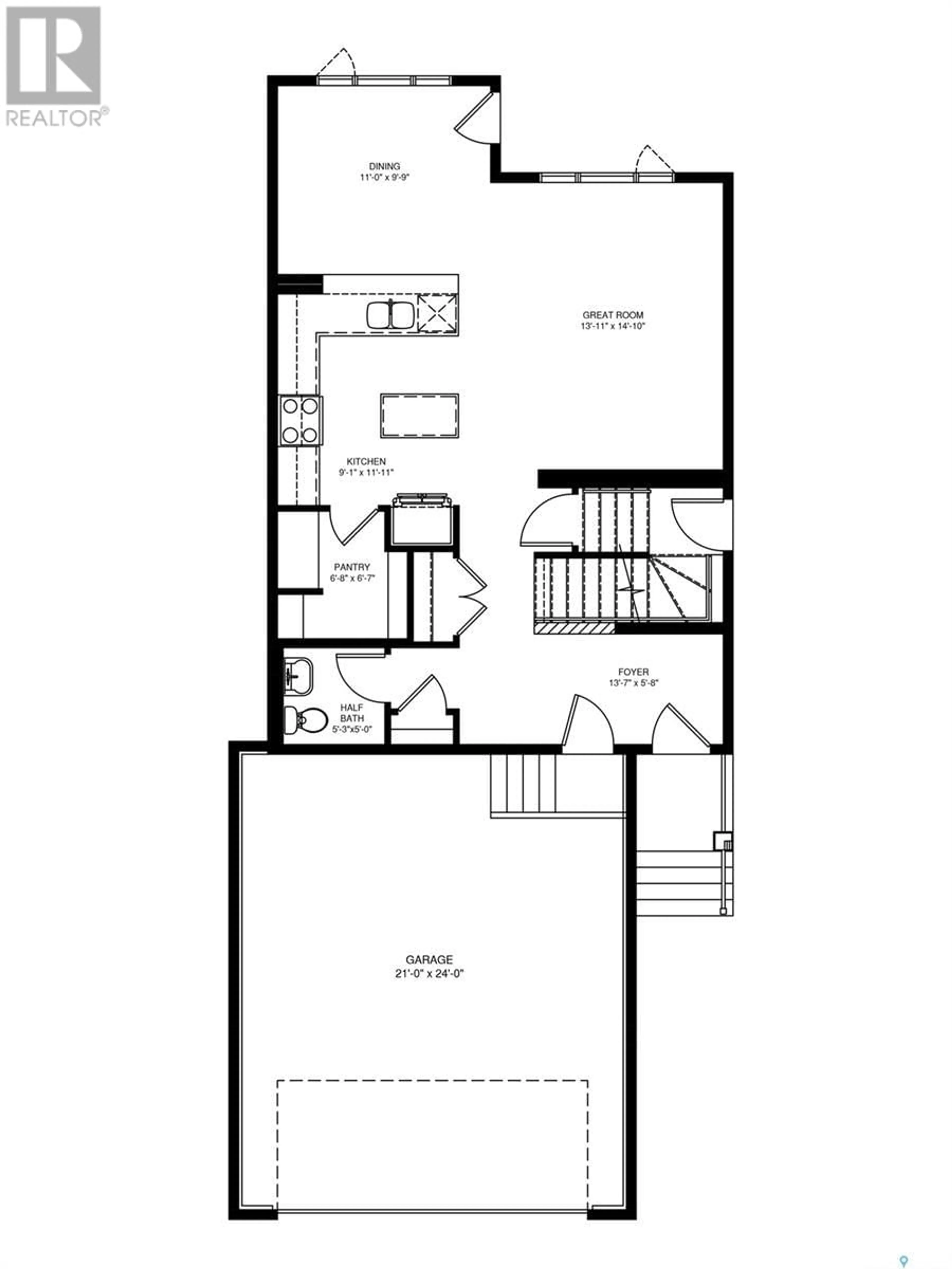 Floor plan for 8762 WHEAT CRESCENT, Regina Saskatchewan S4Y0H5