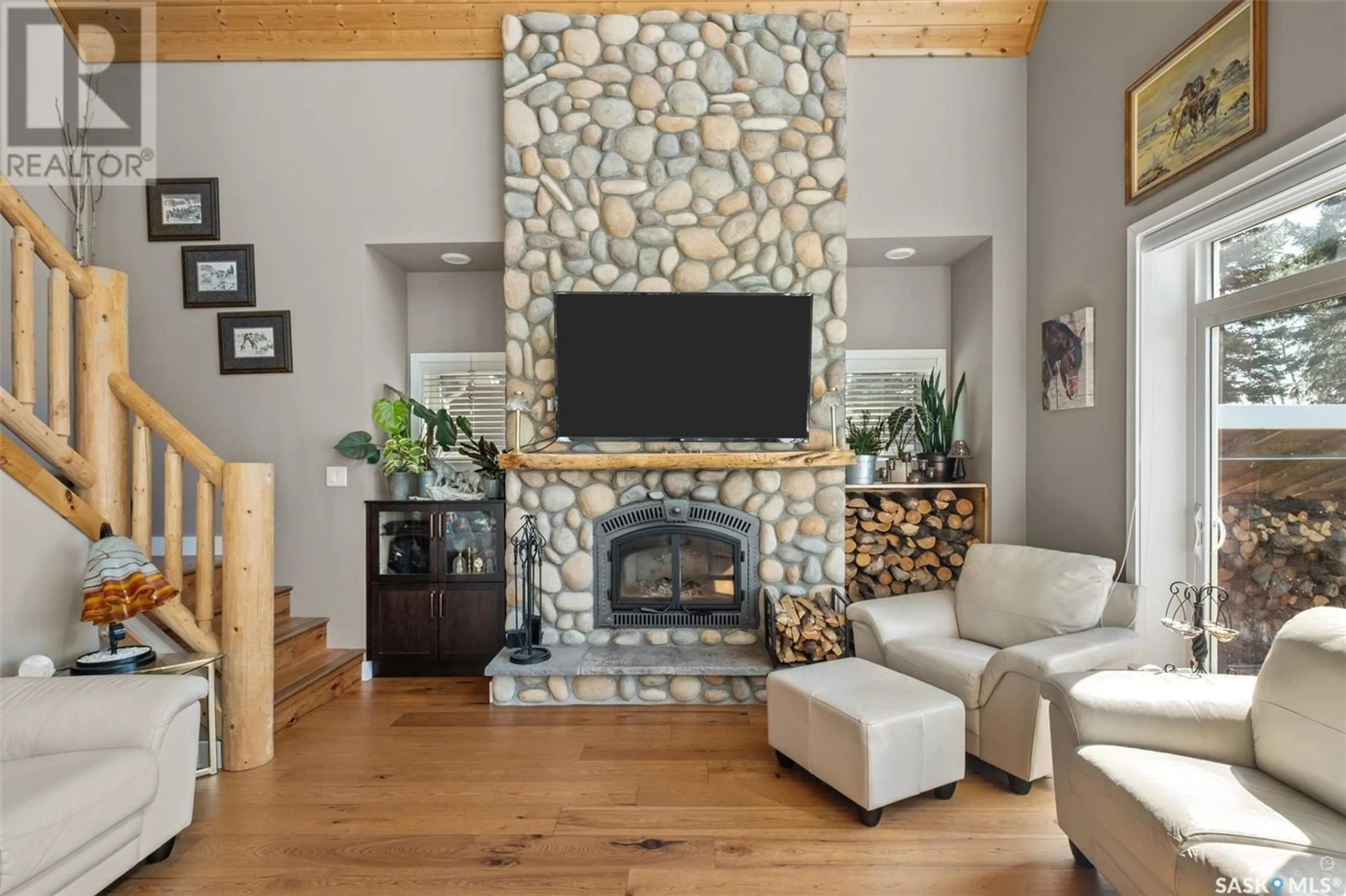 Living room with furniture, unknown for 3 WAYNE PLACE, Candle Lake Saskatchewan S0J3E0