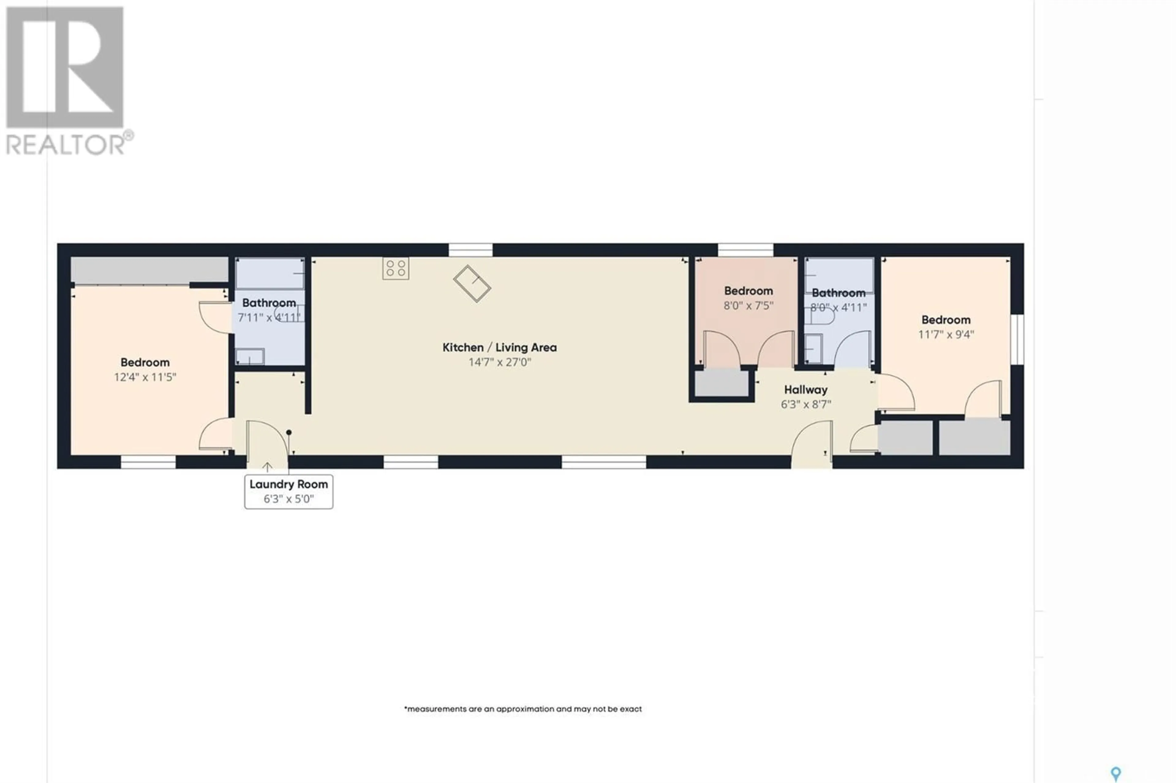 Floor plan for 805 2ND AVENUE, Shellbrook Saskatchewan S0J2E0