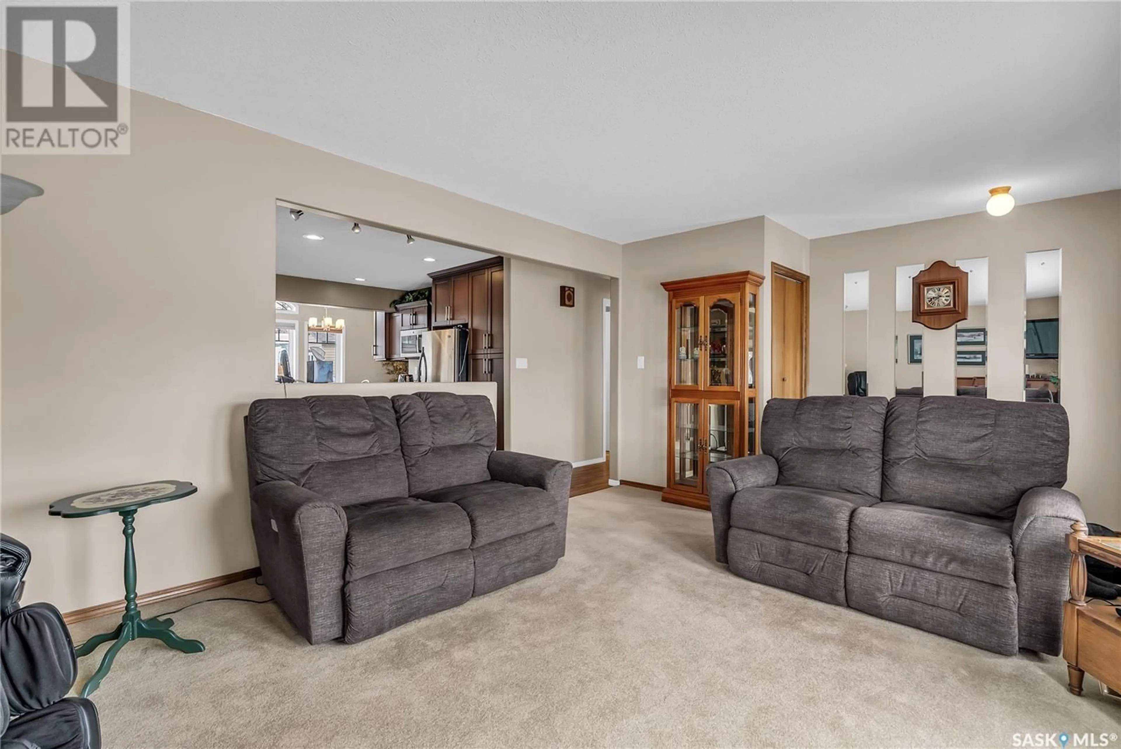 Living room with furniture, unknown for 517 8TH AVENUE, Biggar Saskatchewan S0K0M0