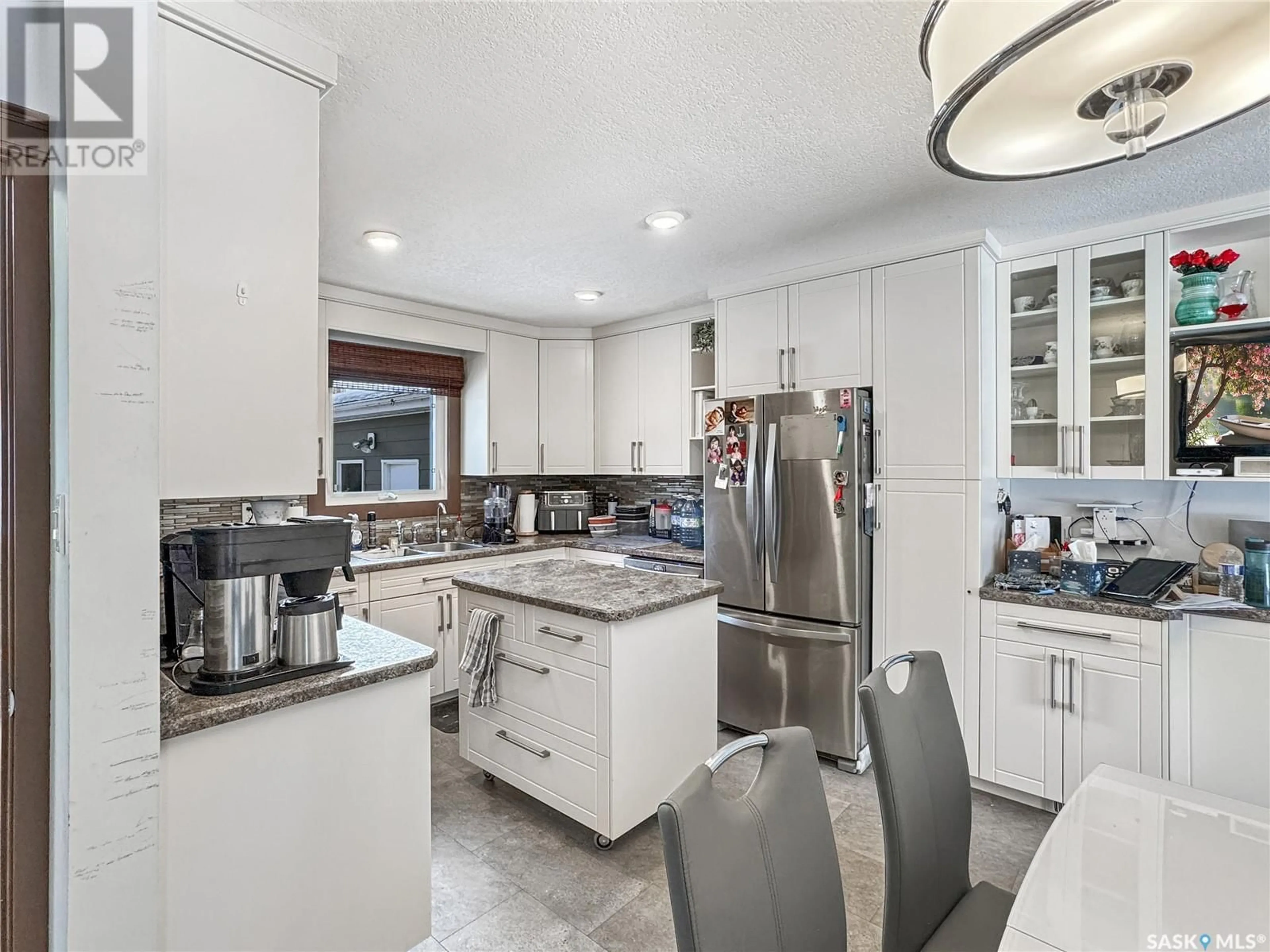 Open concept kitchen, ceramic/tile floor for 204 SECOND AVENUE, Marcelin Saskatchewan S0J0A7