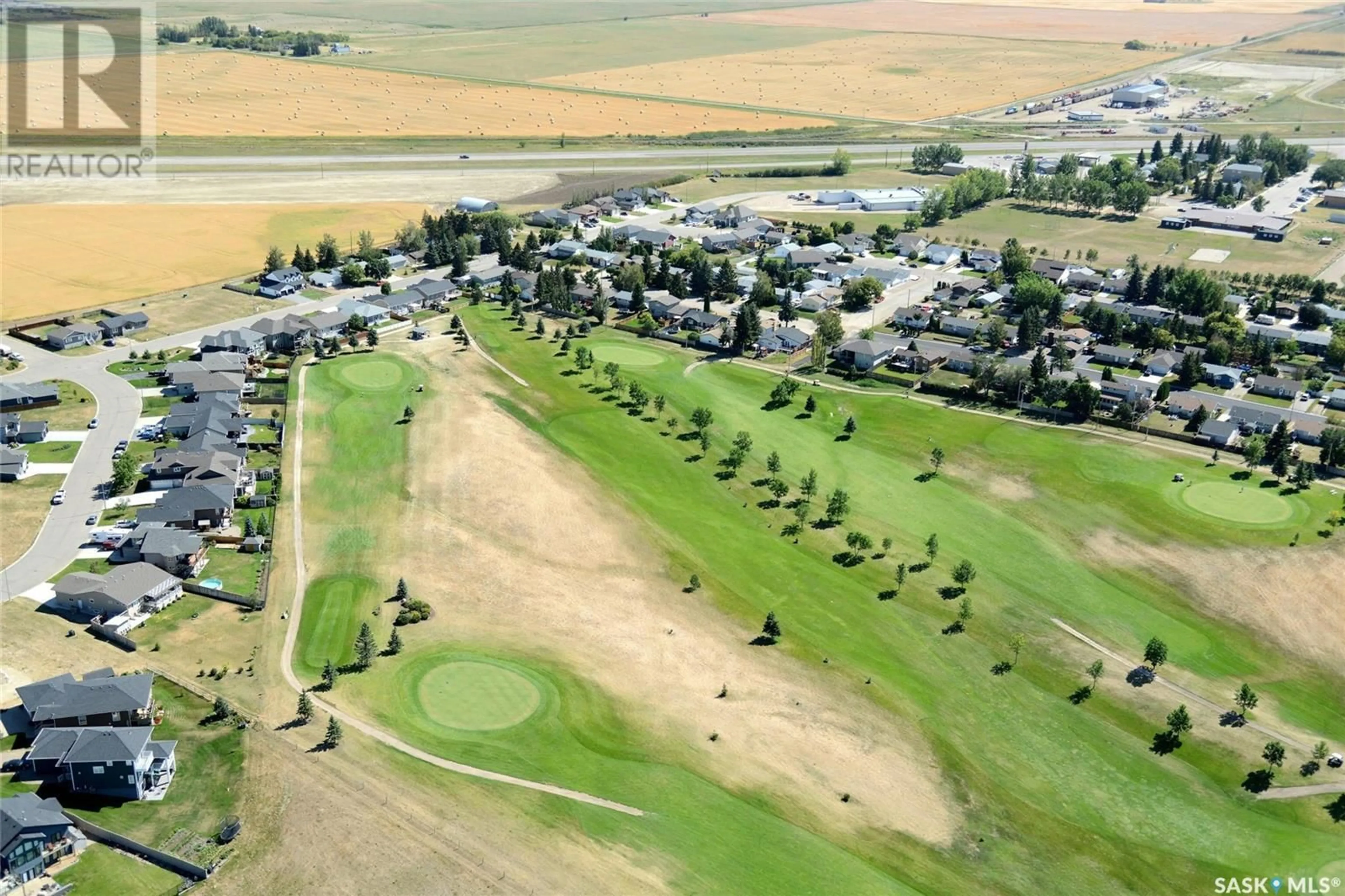 A pic from outside/outdoor area/front of a property/back of a property/a pic from drone, unknown for 510 3RD STREET, Delisle Saskatchewan S0L0P0