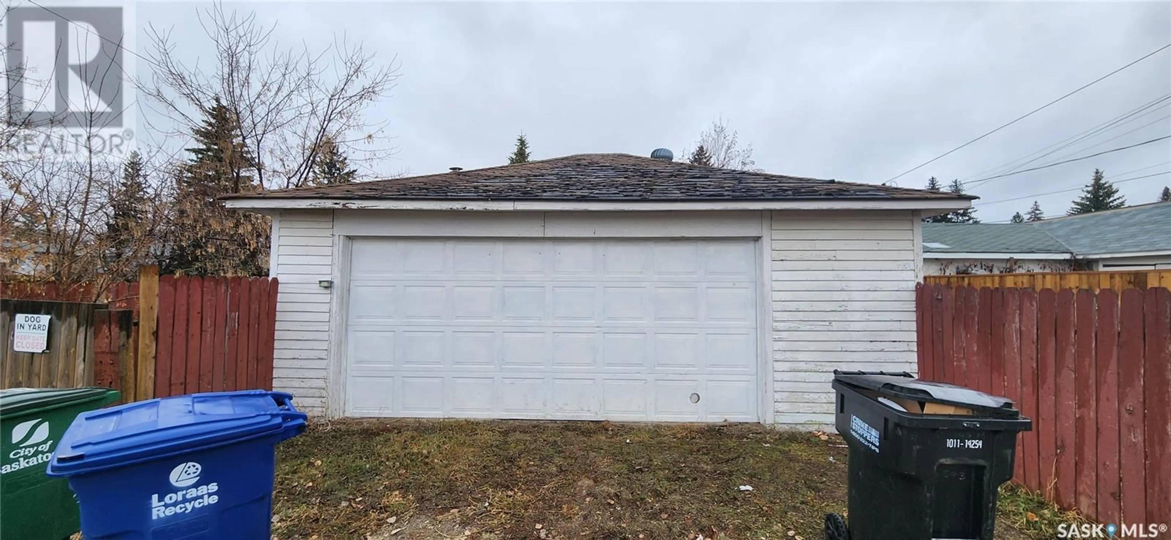 Shed for 505 M AVENUE, Saskatoon Saskatchewan S7L2S7