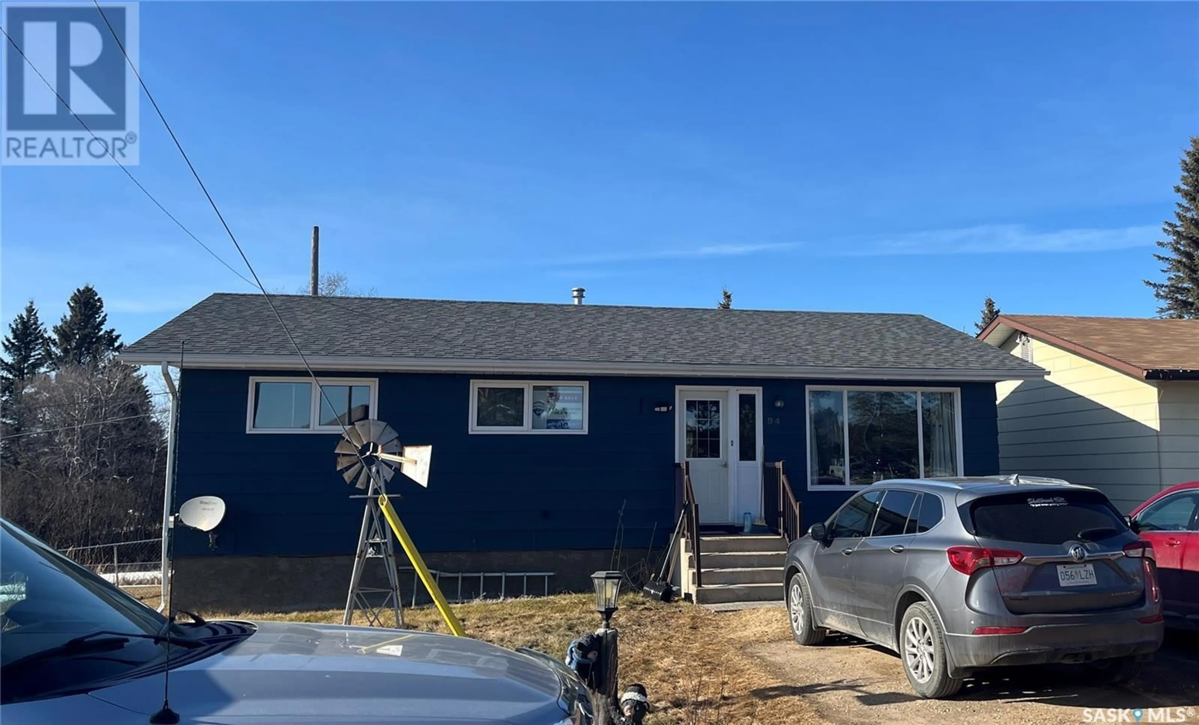 Home with vinyl exterior material, street for 94 GILBERT STREET, Big River Saskatchewan S0J0E0