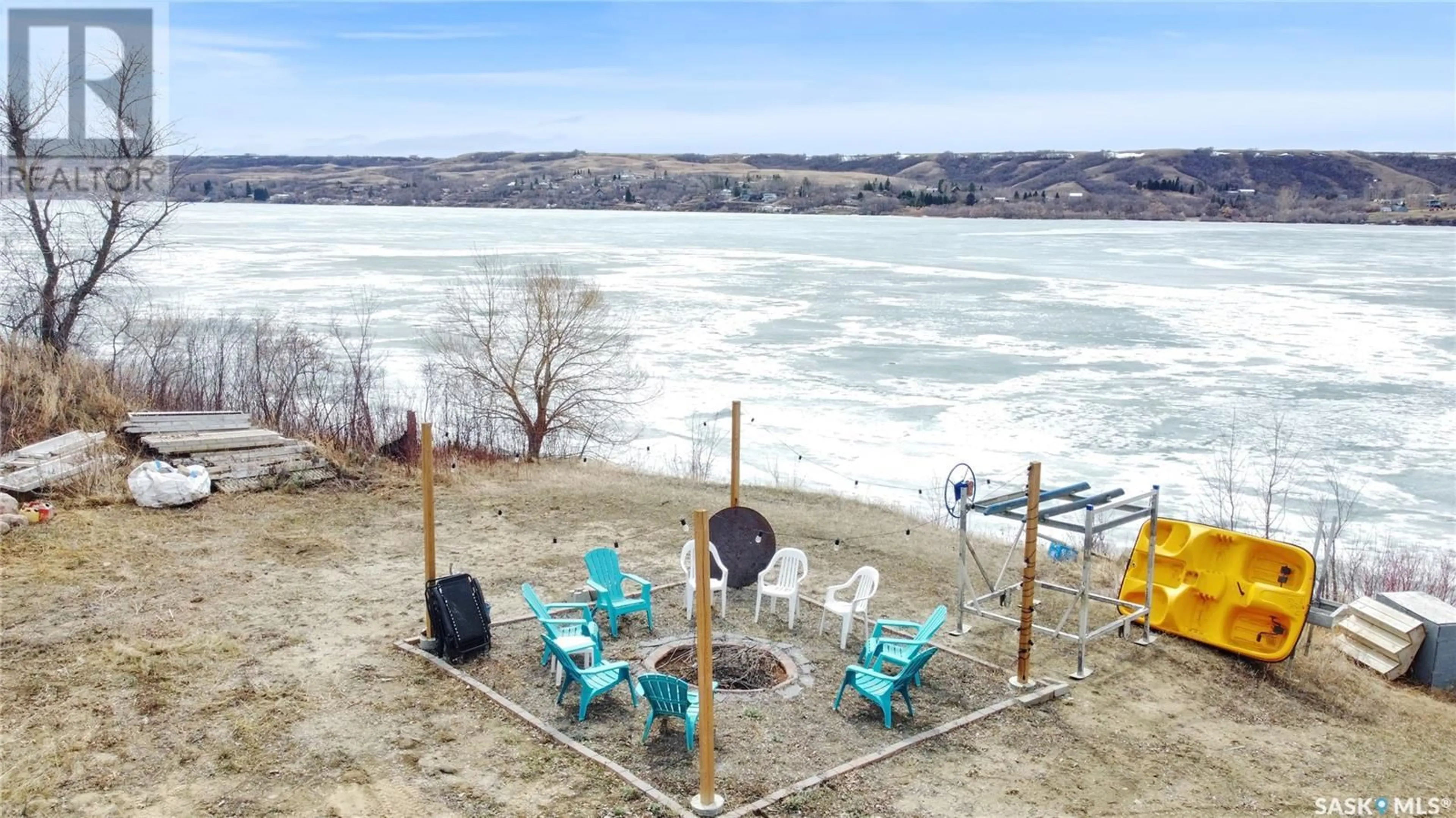A pic from outside/outdoor area/front of a property/back of a property/a pic from drone, water/lake/river/ocean view for 636 DANIEL DRIVE, Marquis Rm No. 191 Saskatchewan S6H7S9
