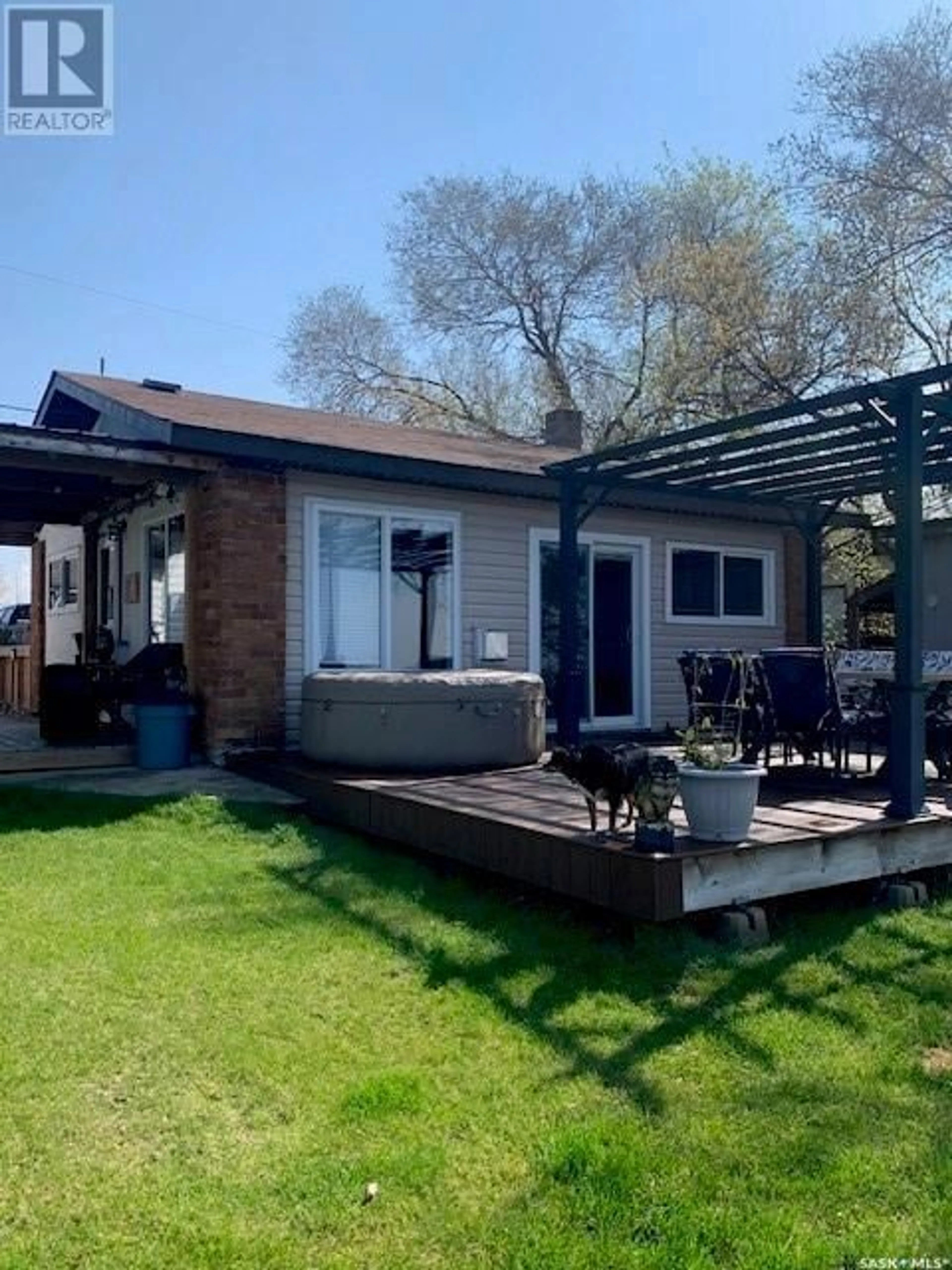 A pic from outside/outdoor area/front of a property/back of a property/a pic from drone, street for 236 LAST MOUNTAIN ROAD, Mckillop Rm No. 220 Saskatchewan S0G4L0