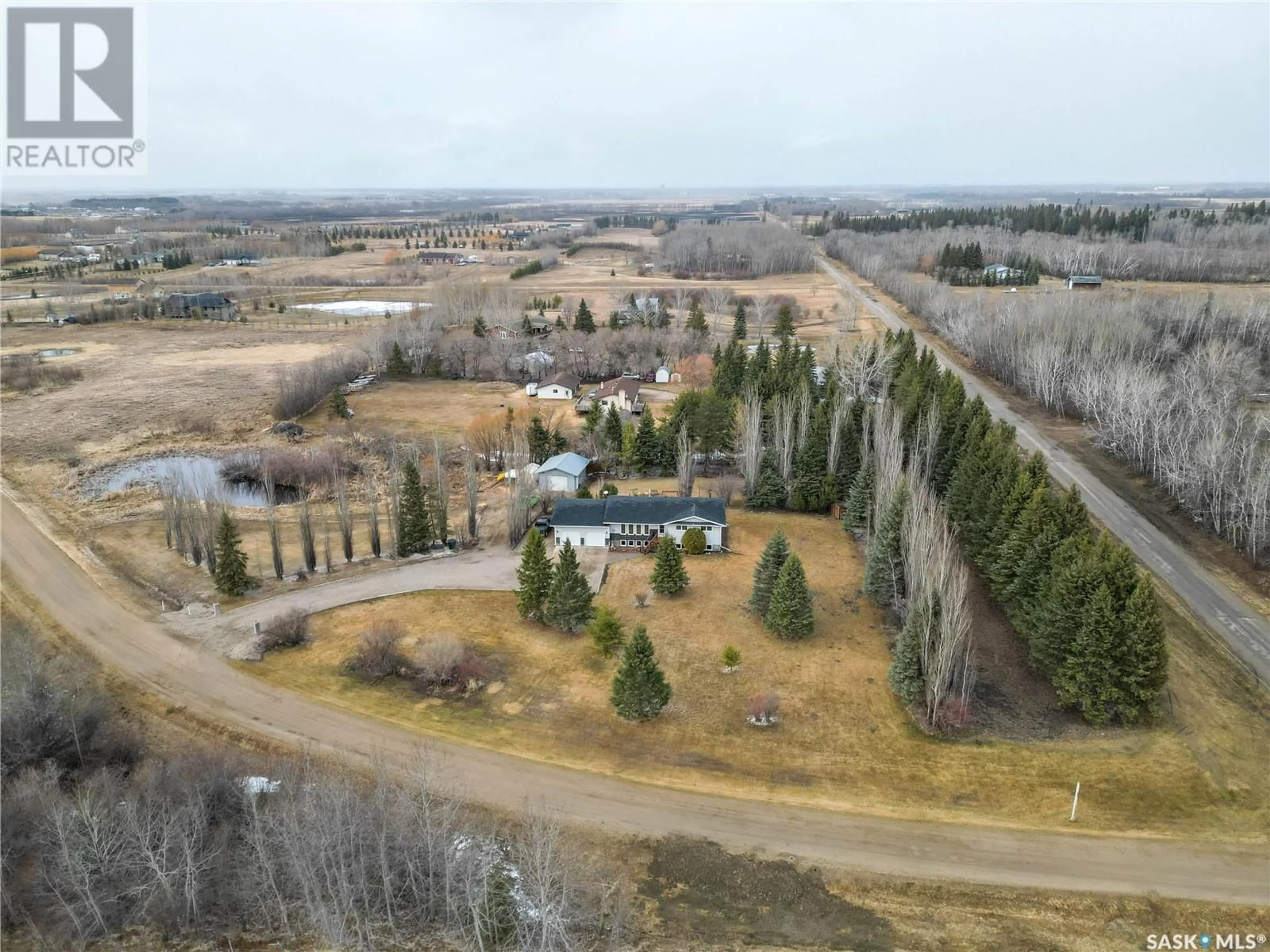 A pic from outside/outdoor area/front of a property/back of a property/a pic from drone, mountain view for REDWING ACREAGE, Buckland Rm No. 491 Saskatchewan S6V5R3