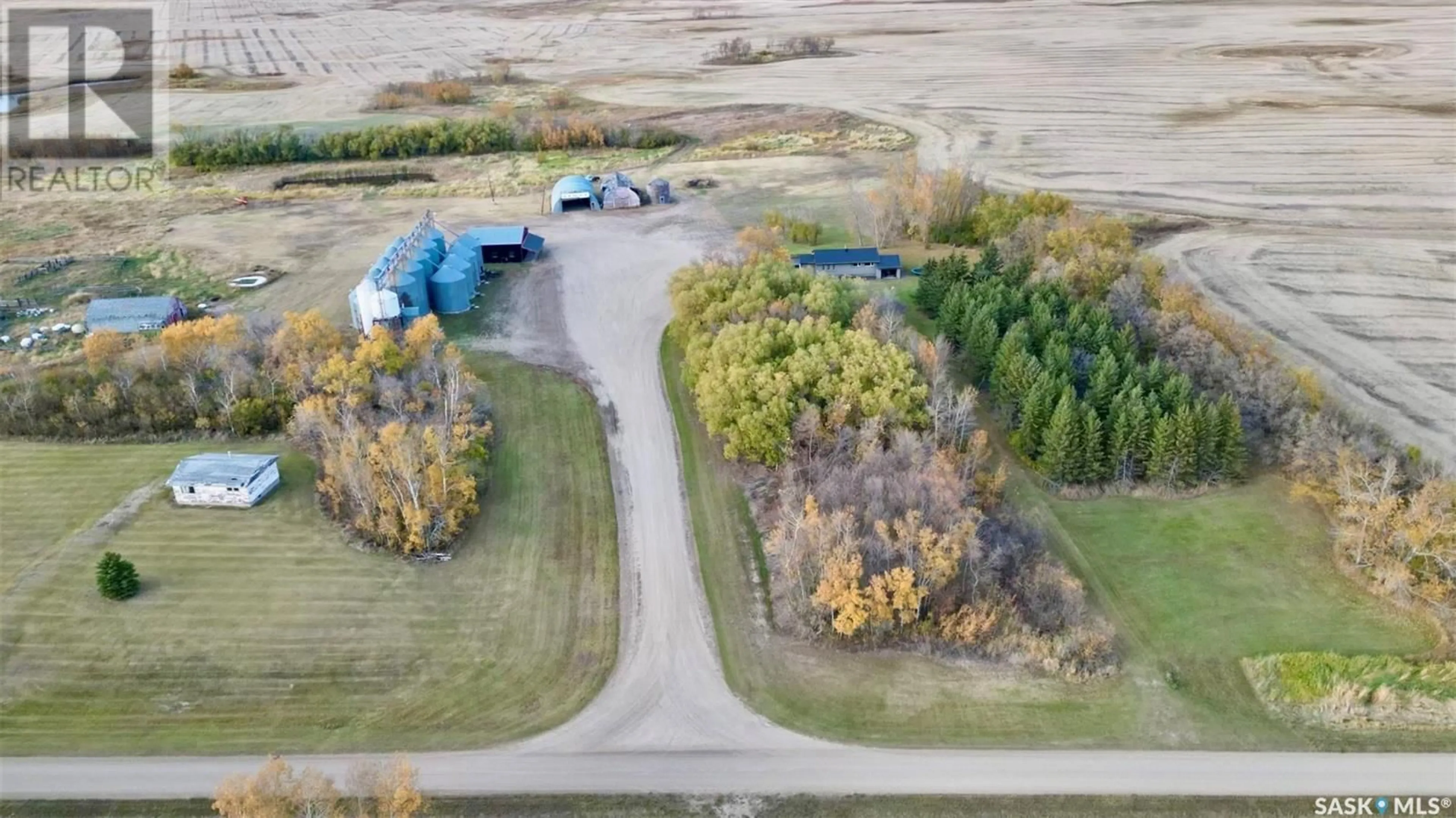 A pic from outside/outdoor area/front of a property/back of a property/a pic from drone, unknown for EMERALD ACREAGE, Emerald Rm No. 277 Saskatchewan S0A1A0