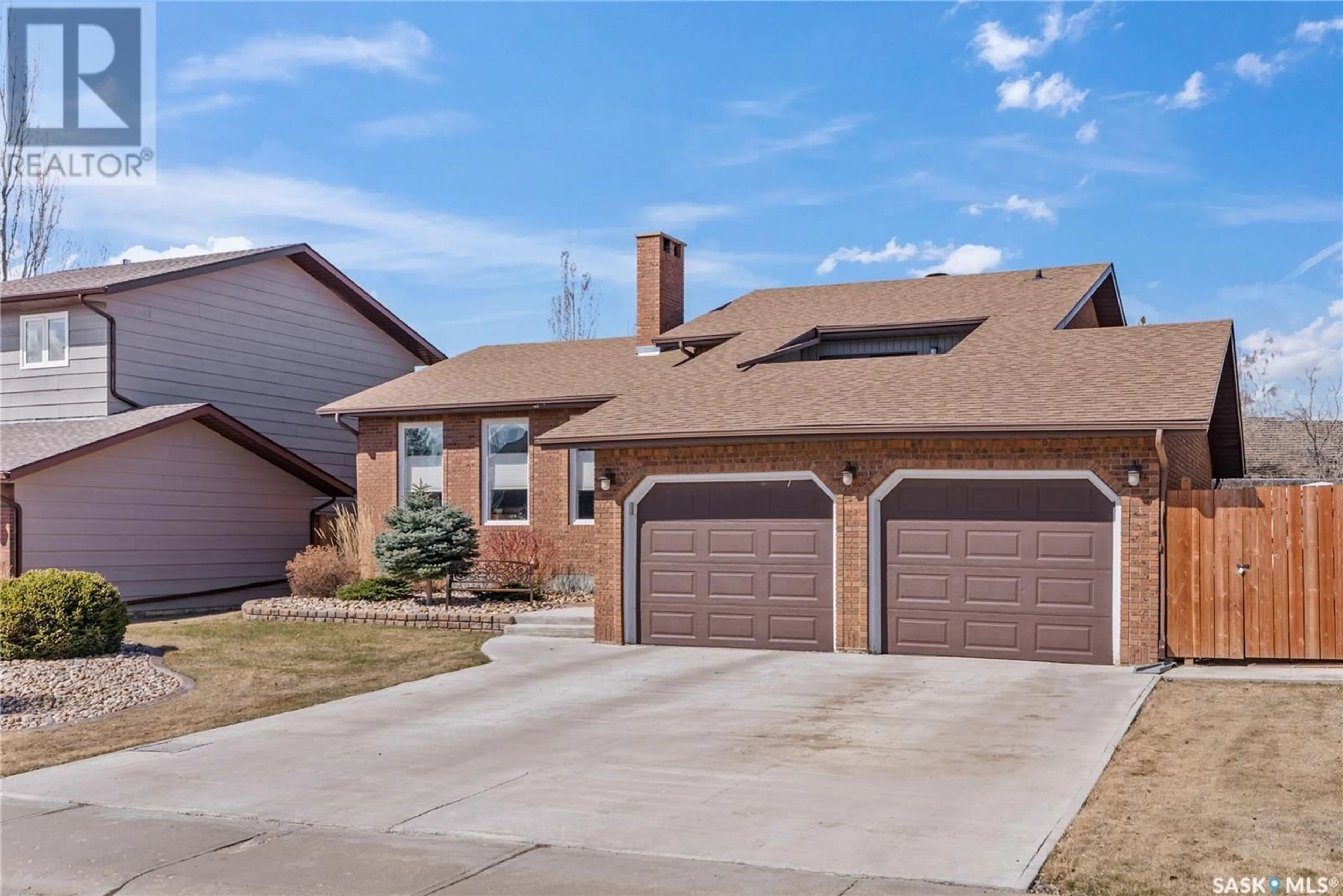 Home with brick exterior material, street for 2519 CARDINAL CRESCENT, North Battleford Saskatchewan S9A3X2