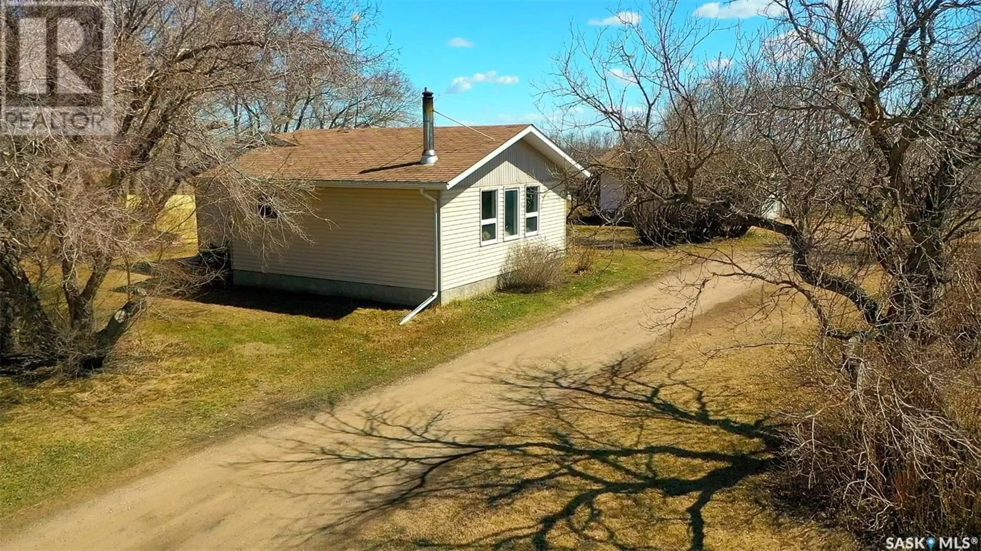 A pic from outside/outdoor area/front of a property/back of a property/a pic from drone, street for MILLAN ACREAGE, Canora Saskatchewan S0A0L0