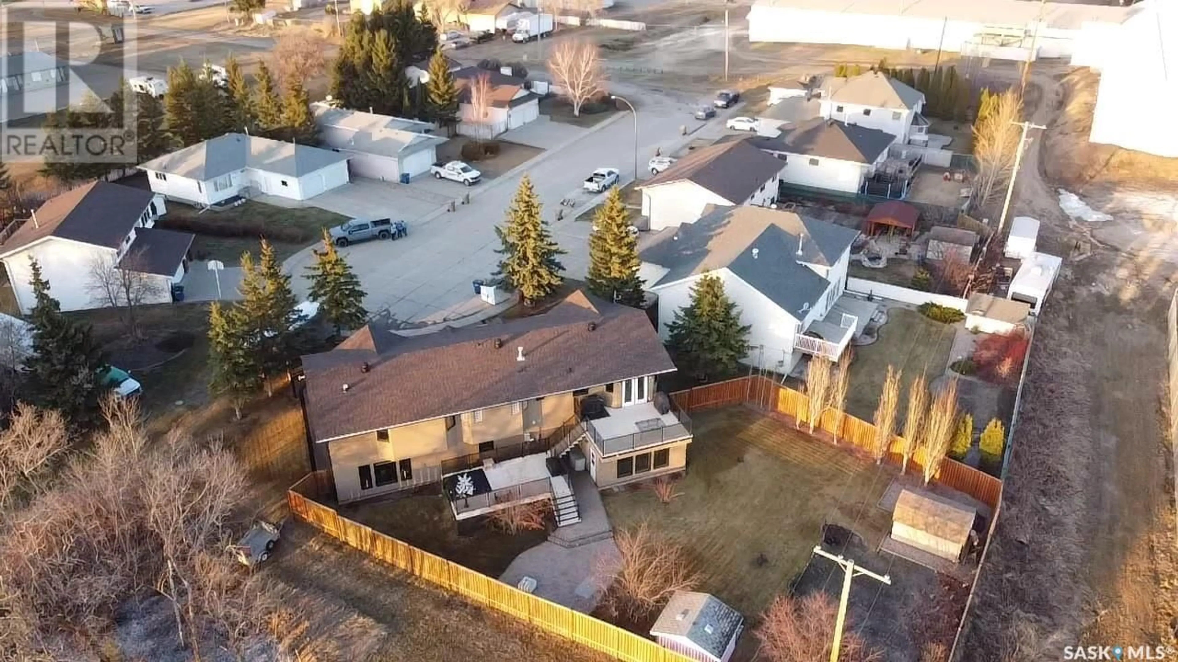 A pic from outside/outdoor area/front of a property/back of a property/a pic from drone, unknown for 109 PARKVIEW PLACE, Shellbrook Saskatchewan S0J2E0