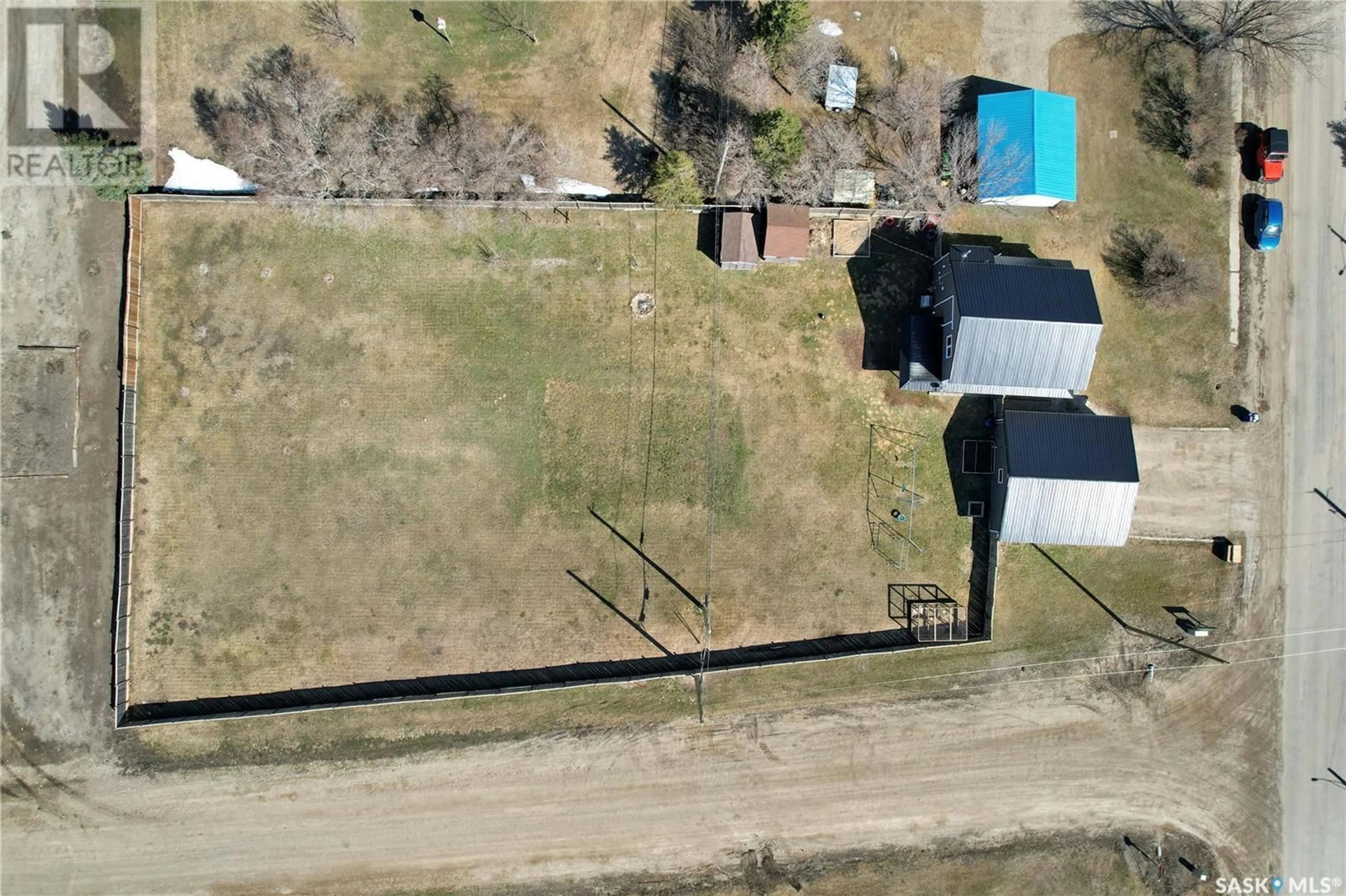 A pic from outside/outdoor area/front of a property/back of a property/a pic from drone, street for 203 LEREW STREET, Vonda Saskatchewan S0K4N0