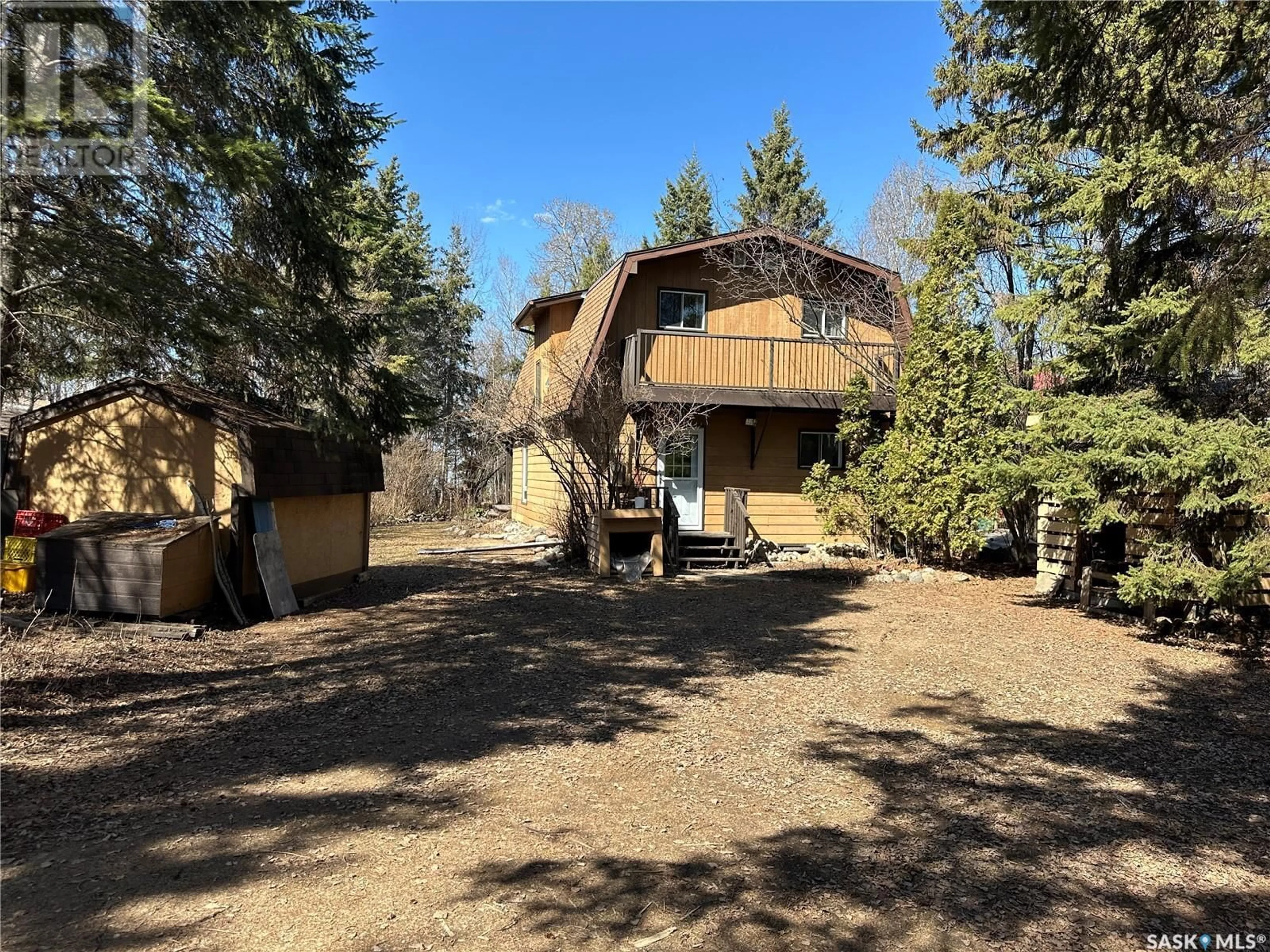 A pic from outside/outdoor area/front of a property/back of a property/a pic from drone, unknown for 10 DELARONDE COURT, Big River Rm No. 555 Saskatchewan S0J0E0