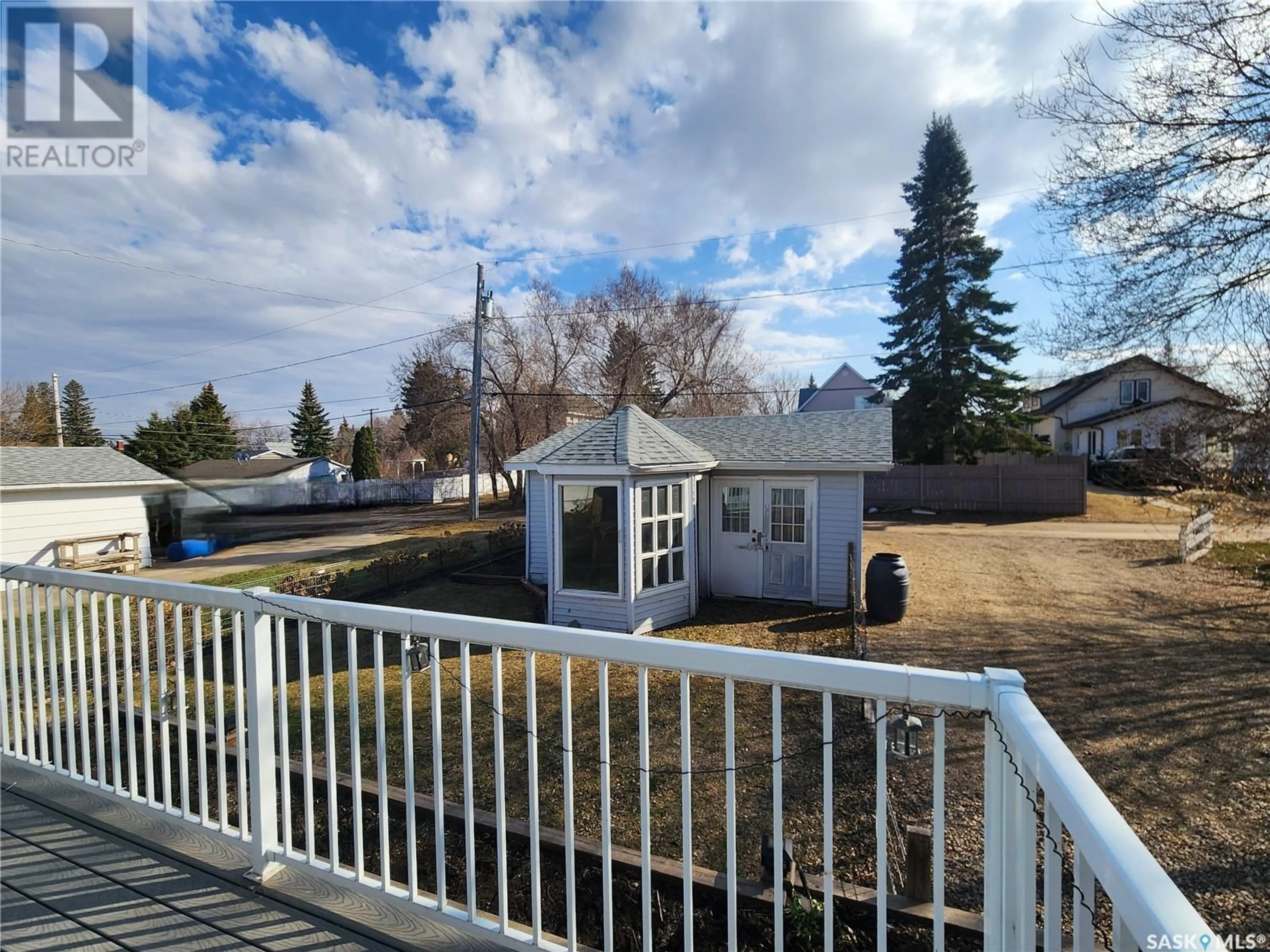 A pic from outside/outdoor area/front of a property/back of a property/a pic from drone, unknown for 133 10TH AVENUE, Melville Saskatchewan S0A2P0