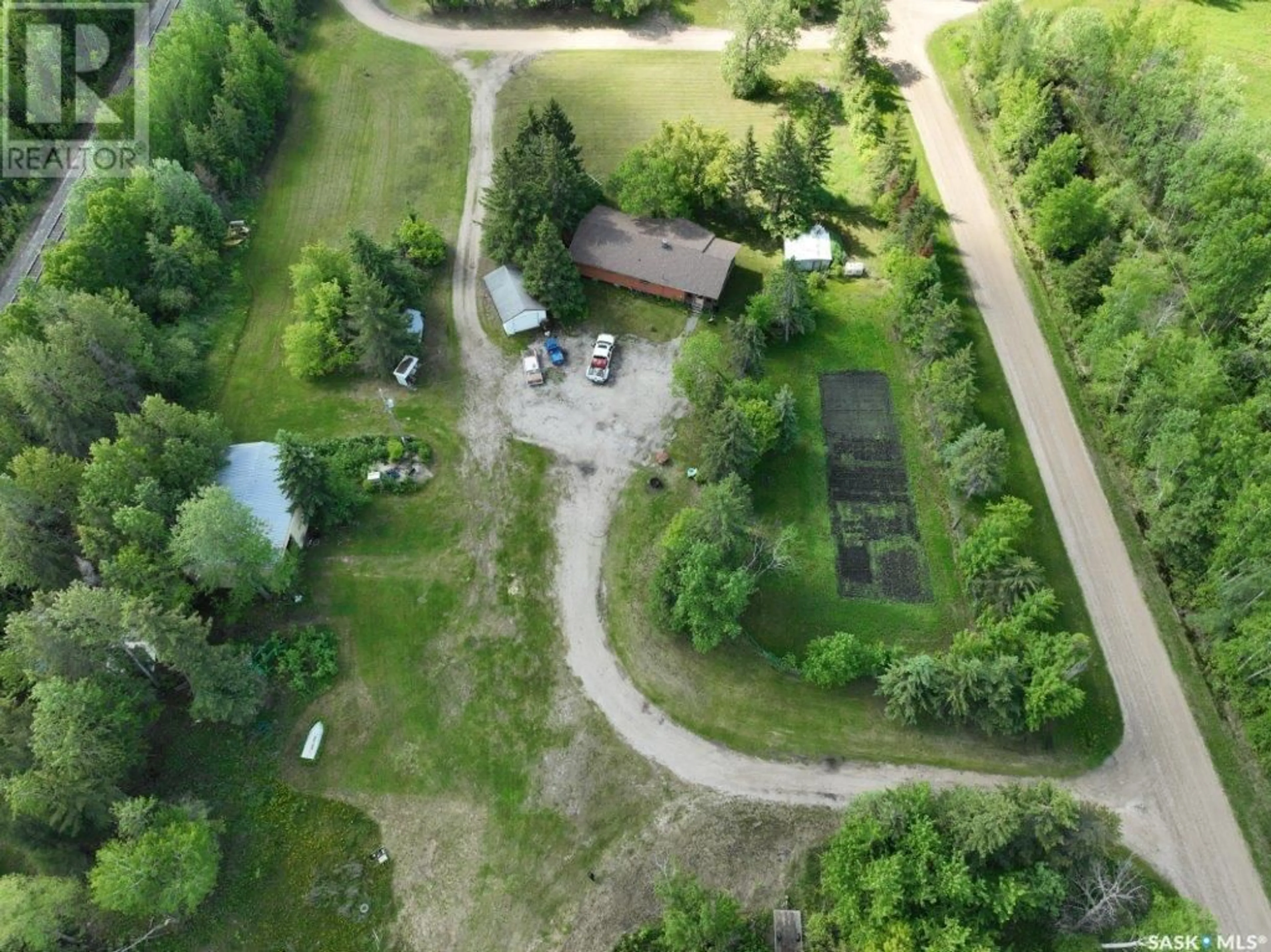 A pic from outside/outdoor area/front of a property/back of a property/a pic from drone, unknown for ACRES NORTH, Hudson Bay Rm No. 394 Saskatchewan S0E0Y0