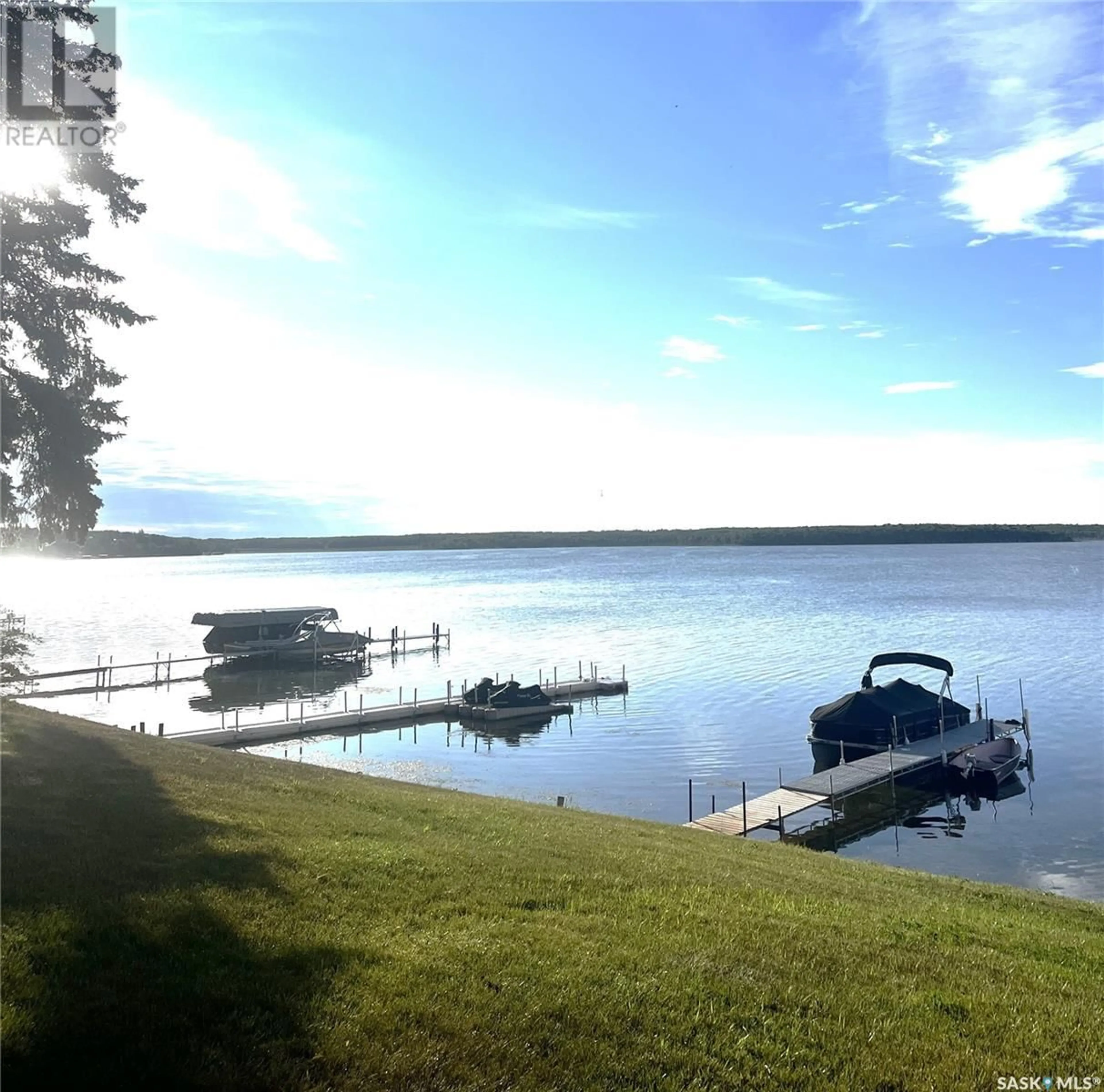 A pic from outside/outdoor area/front of a property/back of a property/a pic from drone, water/lake/river/ocean view for 36 POPLAR STREET, Moose Mountain Provincial Park Saskatchewan S0C2S0