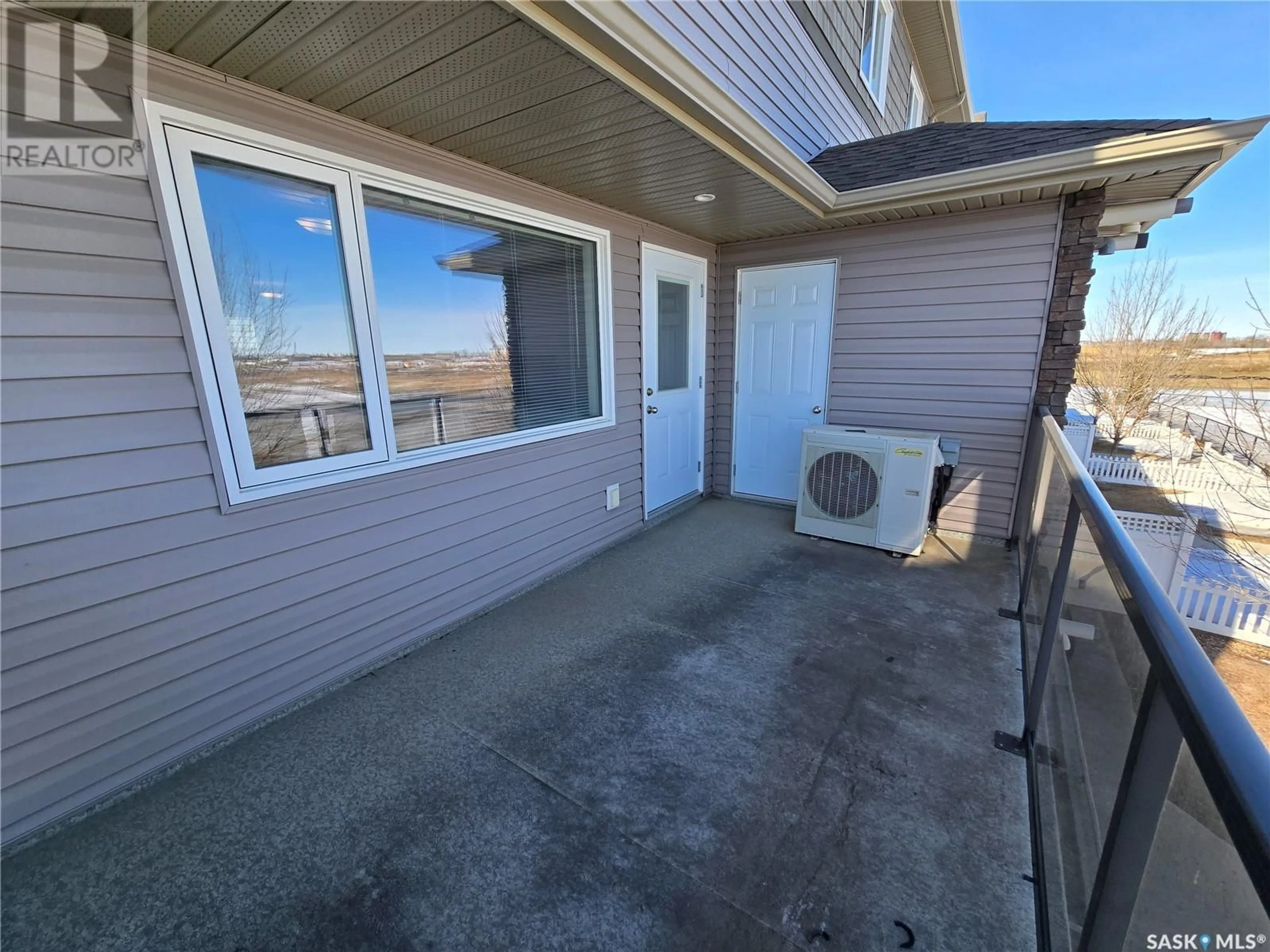 Patio, water/lake/river/ocean view for 1303 - 612 RICHARDSON ROAD, Saskatoon Saskatchewan S7R0L1