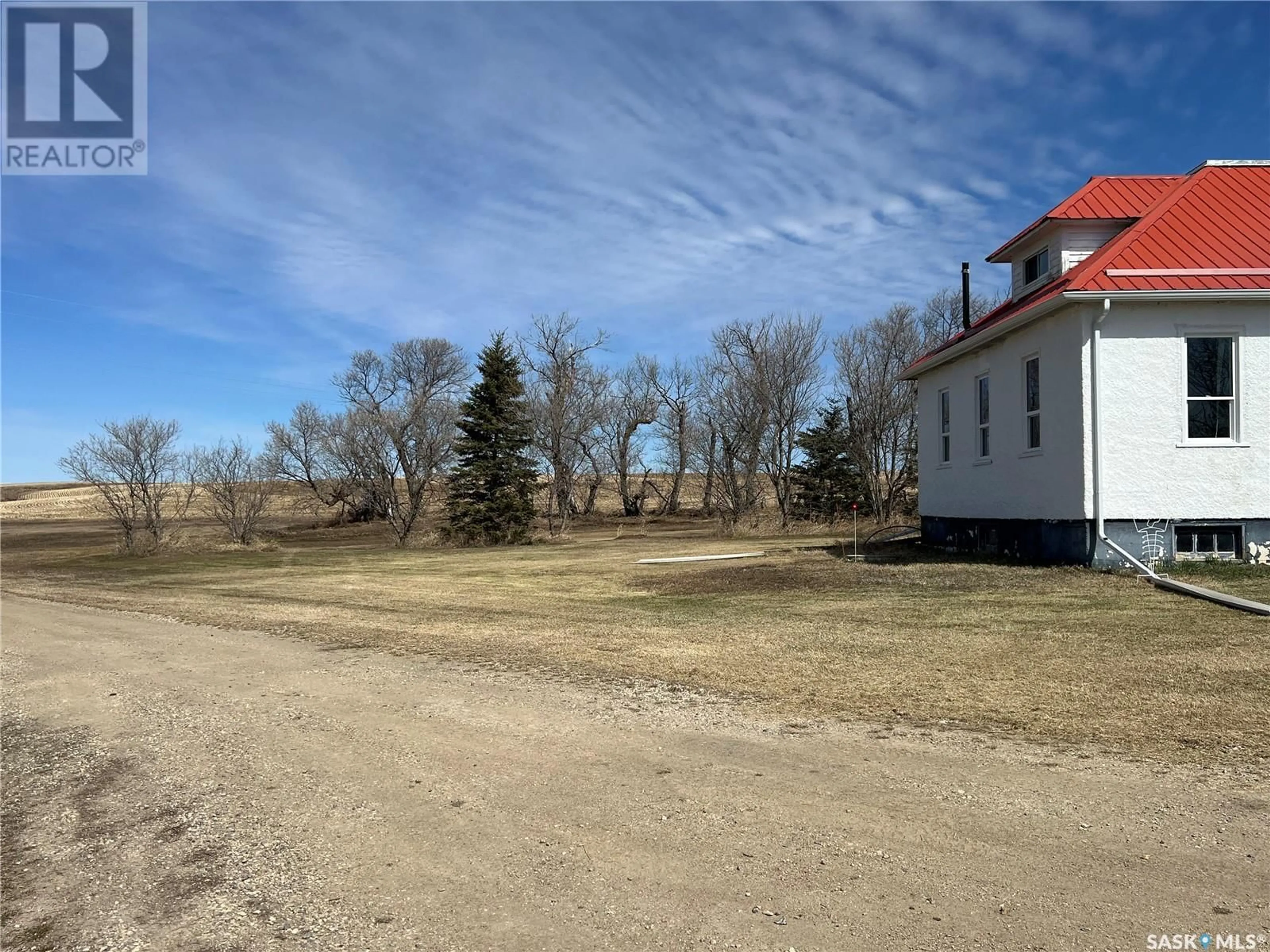A pic from outside/outdoor area/front of a property/back of a property/a pic from drone, street for MESKANAW ACREAGE, Invergordon Rm No. 430 Saskatchewan S0K2W0