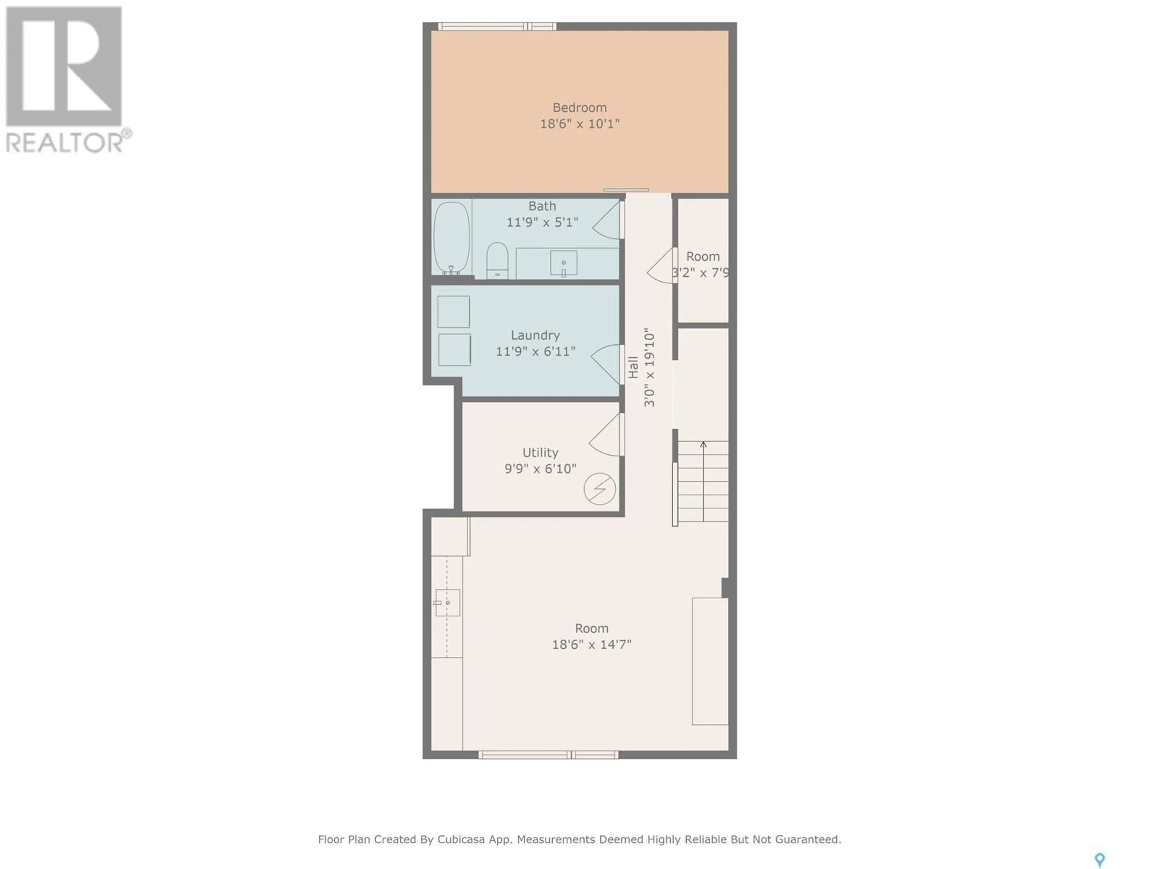 Floor plan for 832 MAIN STREET E, Saskatoon Saskatchewan S7H0K3