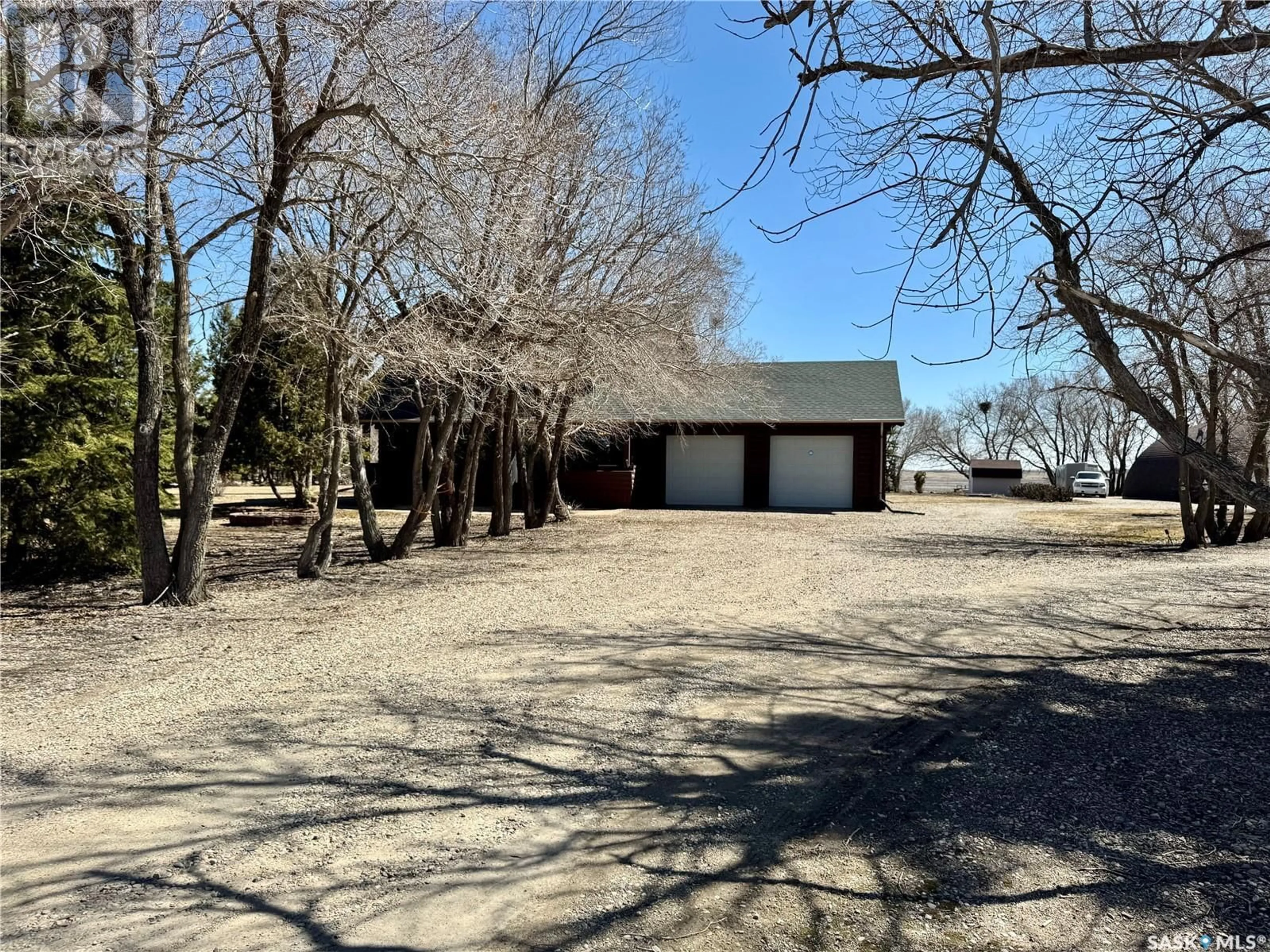 A pic from outside/outdoor area/front of a property/back of a property/a pic from drone, street for RM of Wallace No. 243 - Acreage SOYKA, Wallace Rm No. 243 Saskatchewan S3N2V6