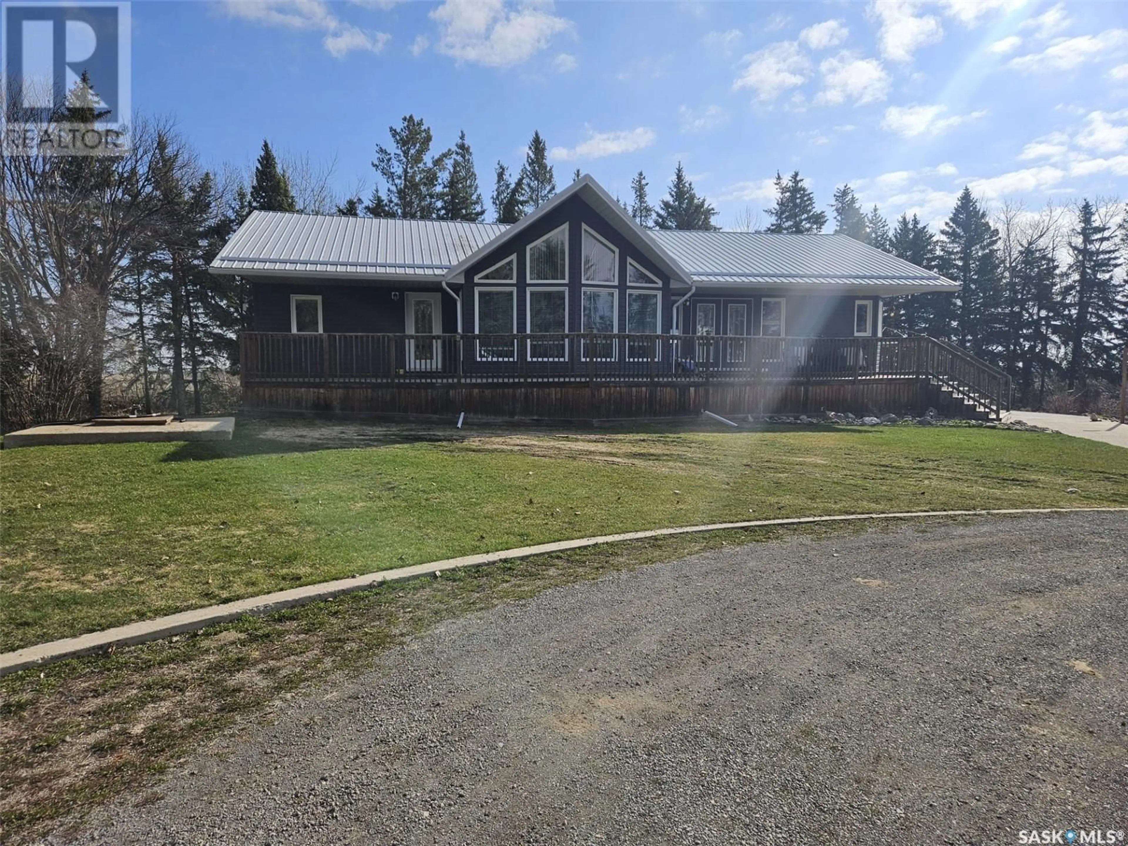 A pic from outside/outdoor area/front of a property/back of a property/a pic from drone, unknown for SCHAMBER ACREAGE, South Qu'Appelle Rm No. 157 Saskatchewan S0G4A0