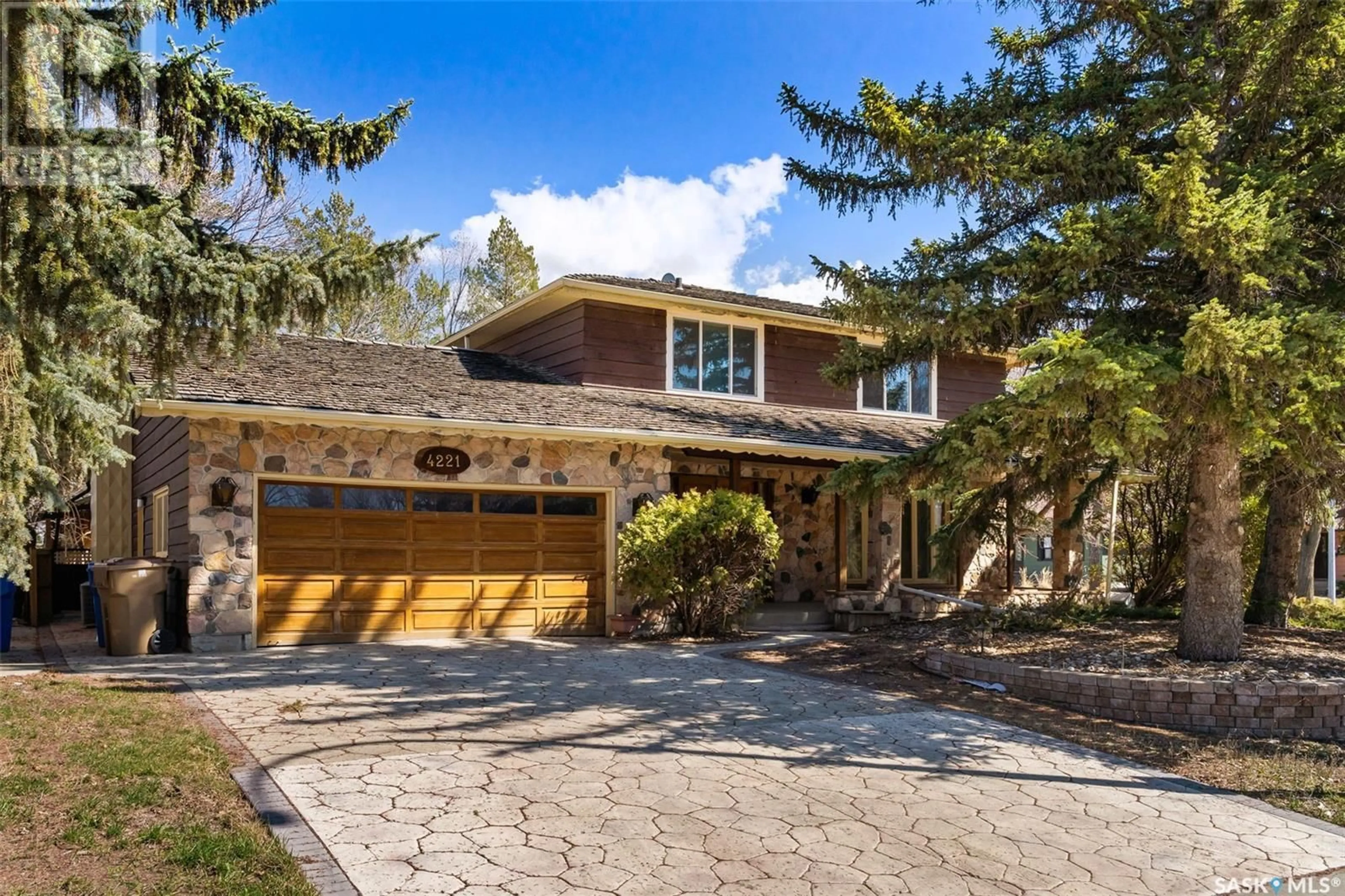 Home with brick exterior material, street for 4221 HILLSDALE STREET, Regina Saskatchewan S4S3X9