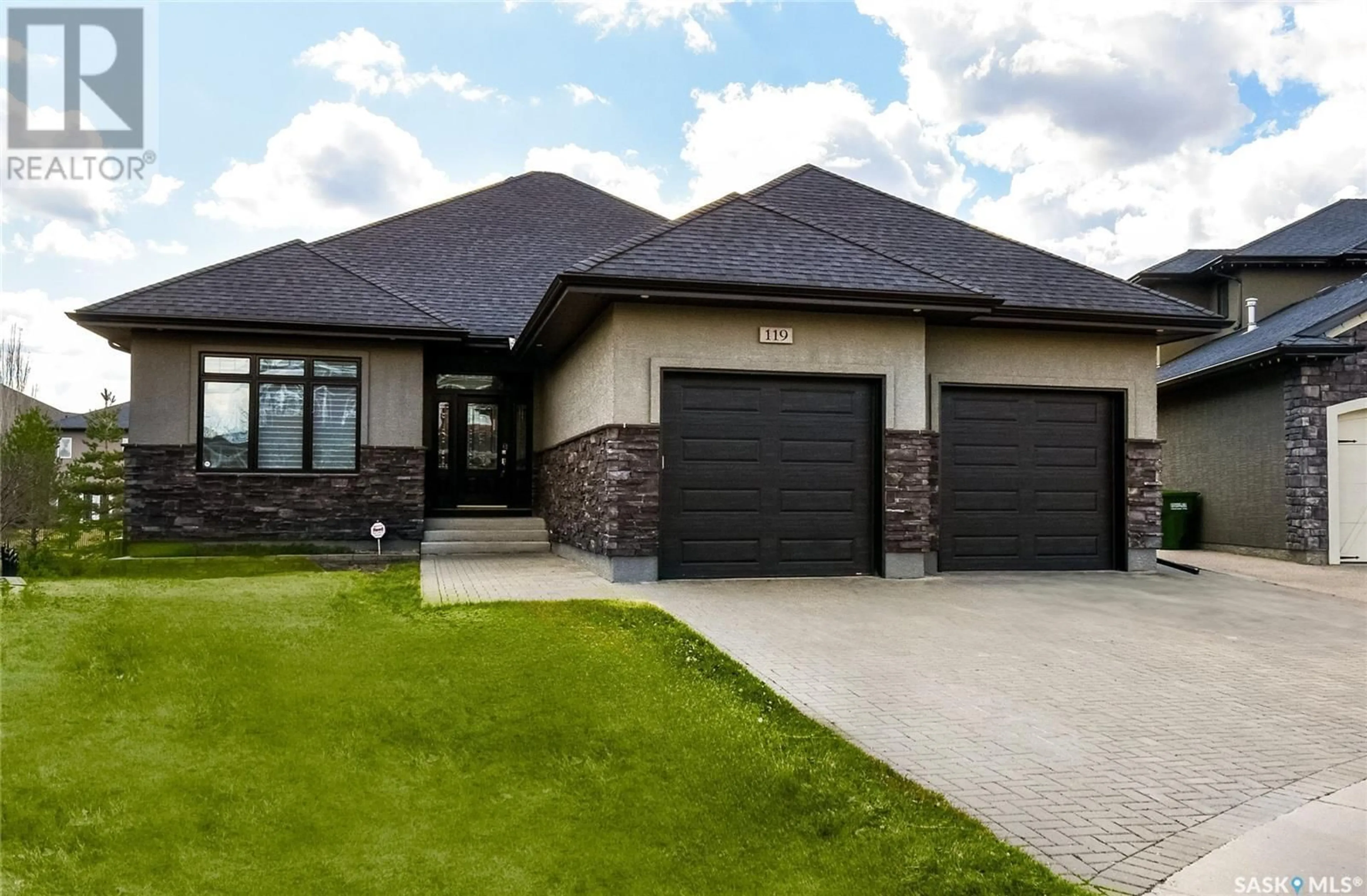Home with brick exterior material, street for 119 FLEMING CRESCENT, Saskatoon Saskatchewan S7W0E7