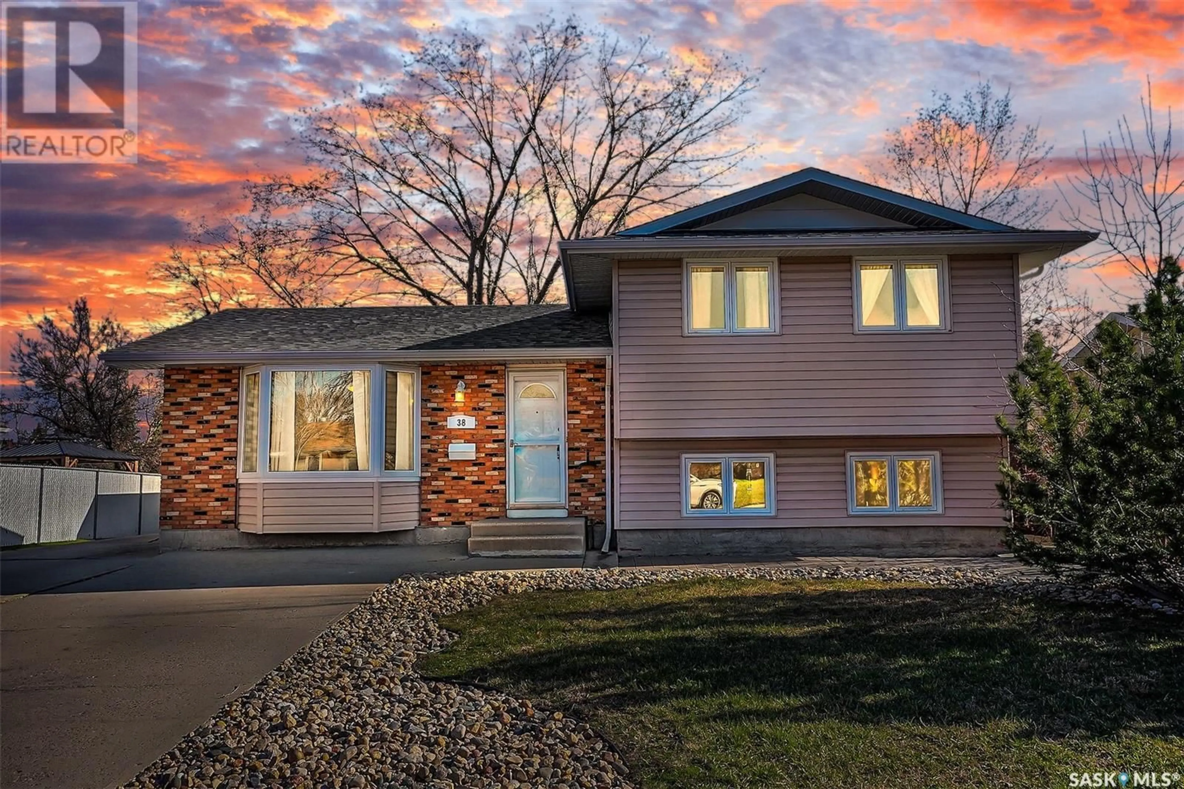Home with brick exterior material, street for 38 CHASE CRESCENT, Regina Saskatchewan S4R7Y4