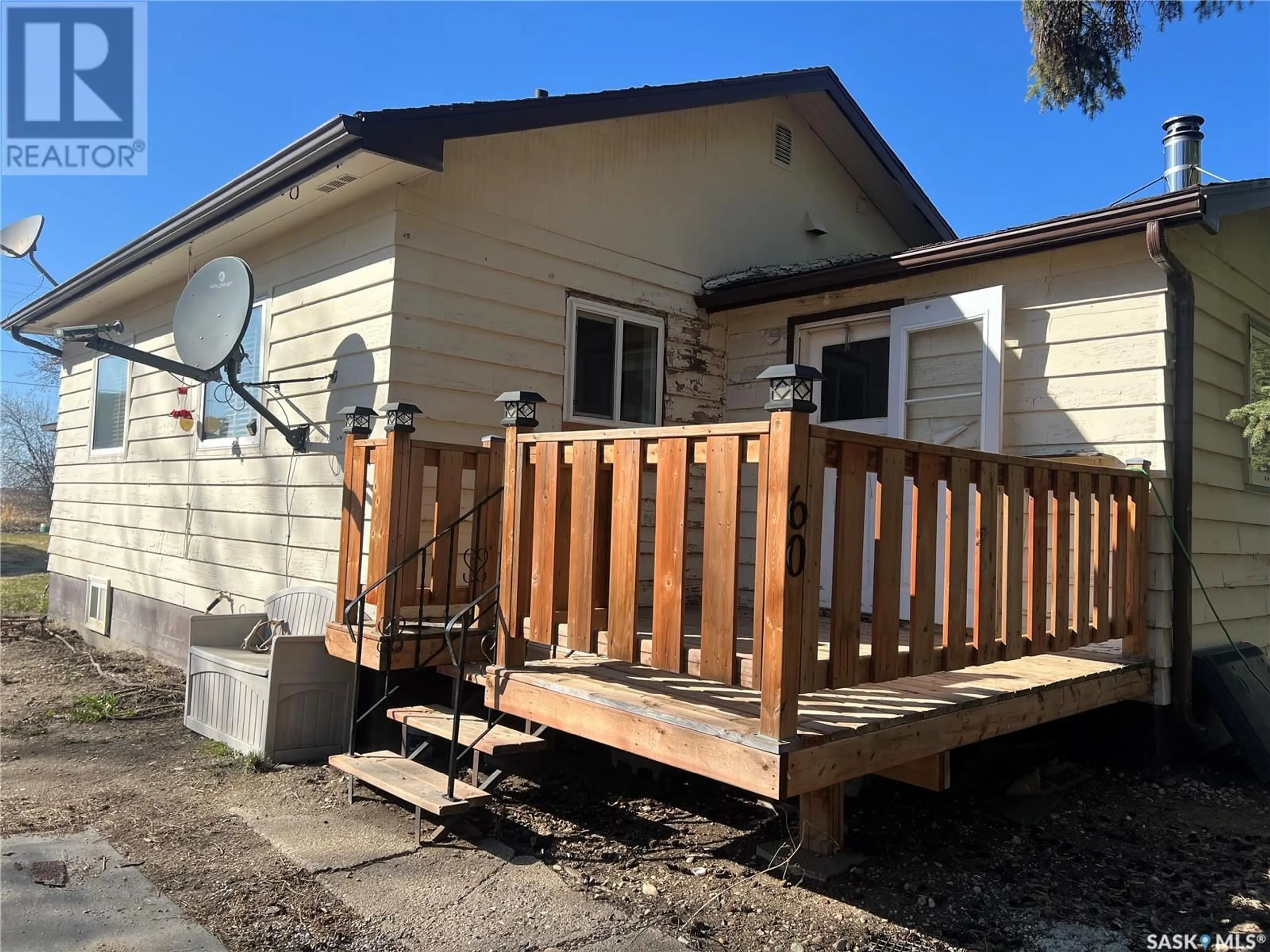 Patio, street for 60 2ND STREET, Weekes Saskatchewan S0E1V0