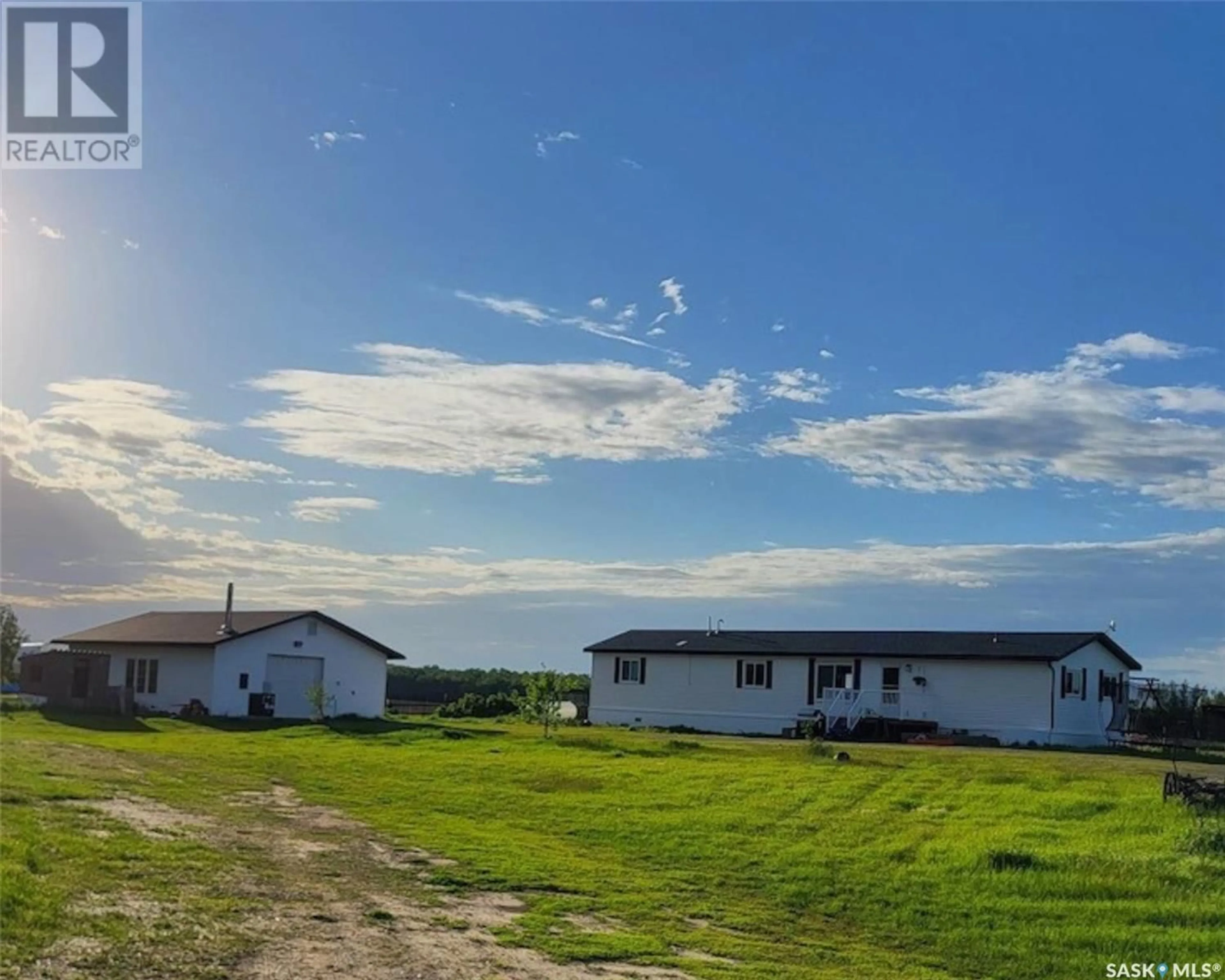 A pic from outside/outdoor area/front of a property/back of a property/a pic from drone, unknown for BONYAI WHITFORD ACREAGE, Duck Lake Rm No. 463 Saskatchewan S0K1J0