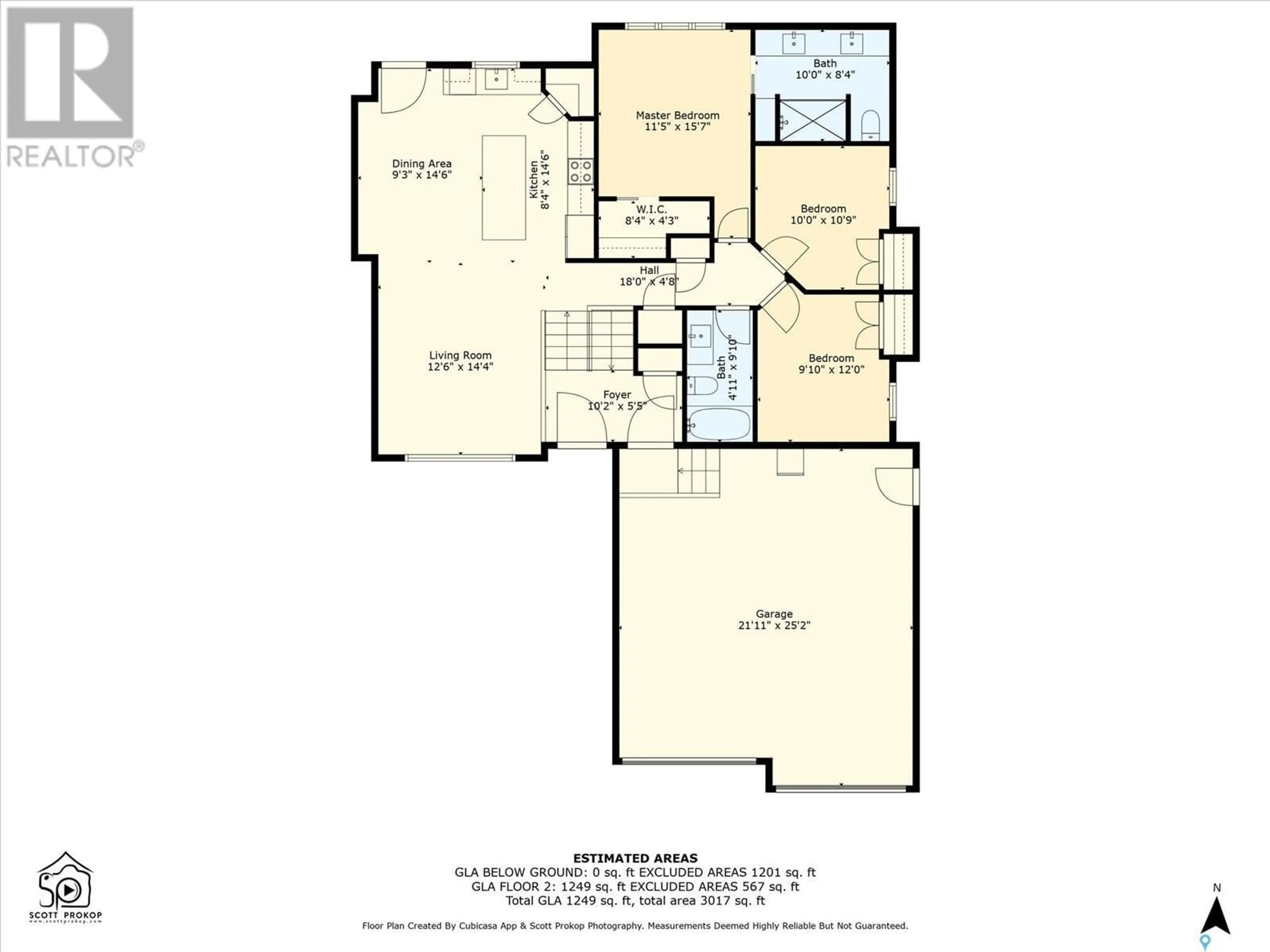 Floor plan for 734 CASPER CRESCENT, Warman Saskatchewan S0K4S0