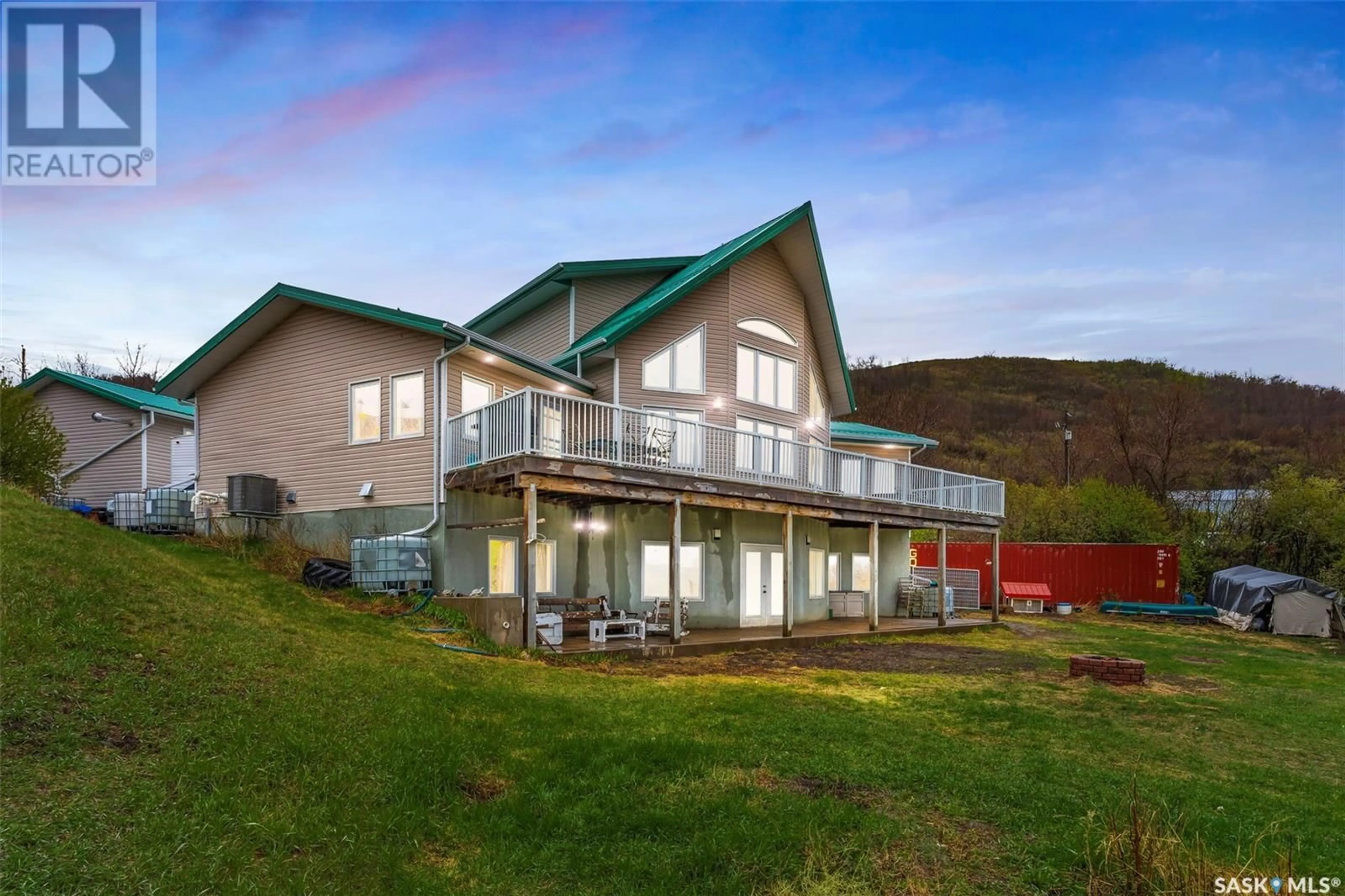 Home with vinyl exterior material, mountain view for 966 TATANKA DRIVE, Buffalo Pound Lake Saskatchewan S6H4N7