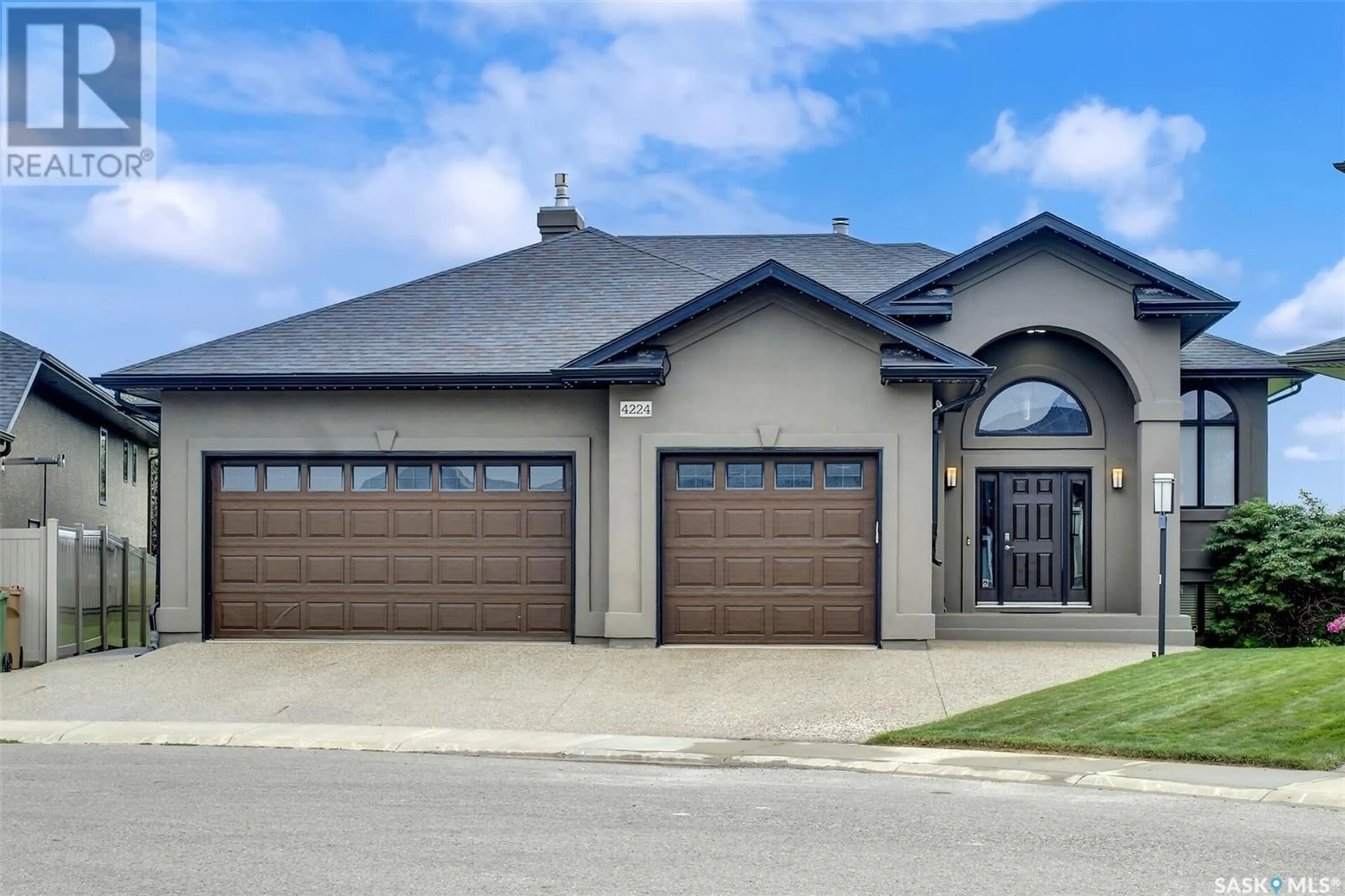 Home with brick exterior material, street for E - 4224 GREEN ROSE CRESCENT, Regina Saskatchewan S4V1M6