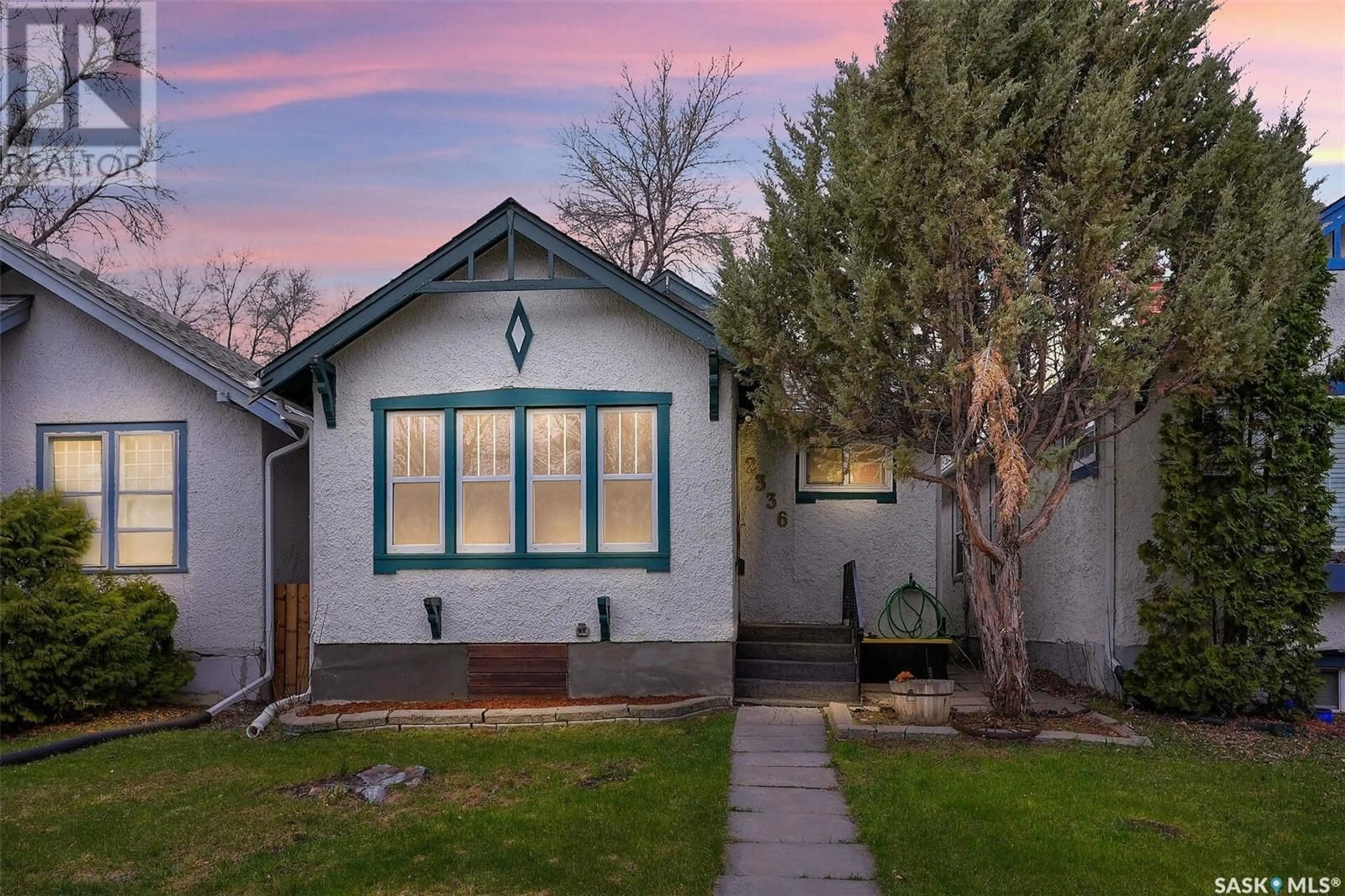 Home with vinyl exterior material, street for 2336 ATKINSON STREET, Regina Saskatchewan S4N3X3