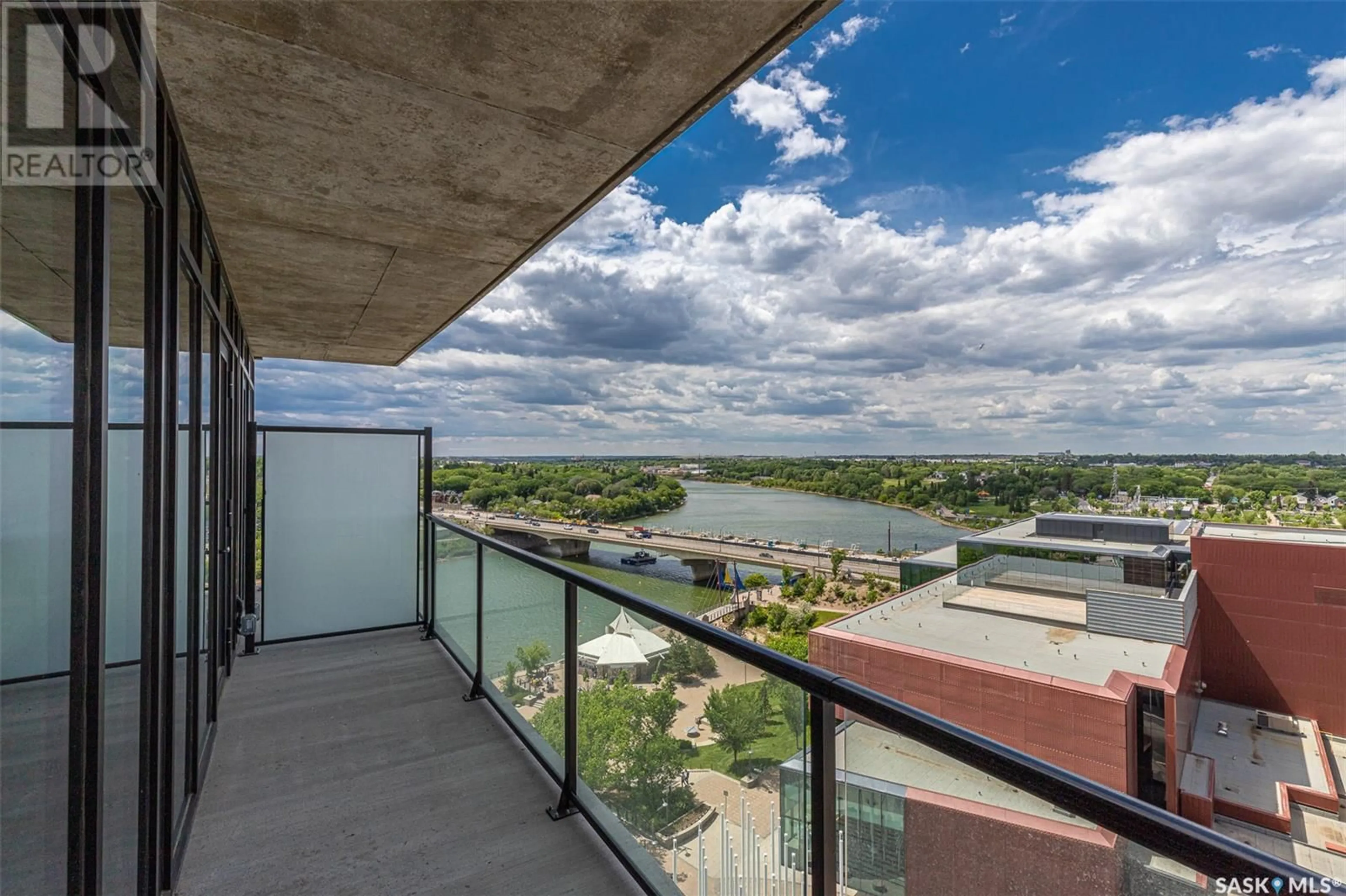 Balcony in the apartment, unknown for 490 S - 1202 2ND AVENUE, Saskatoon Saskatchewan S7K1M5