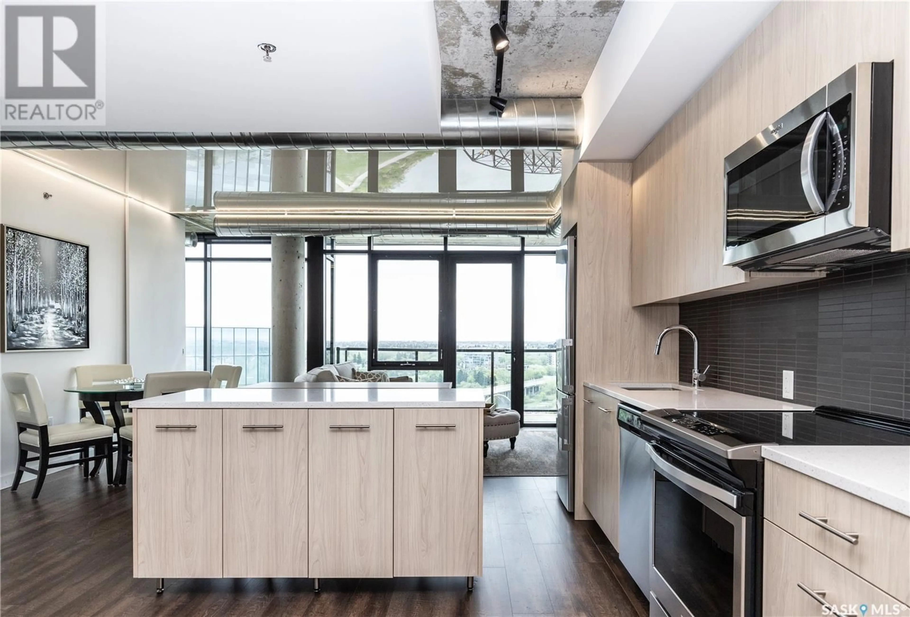 Open concept kitchen, unknown for 490 2ND AVENUE, Saskatoon Saskatchewan S7K4H5
