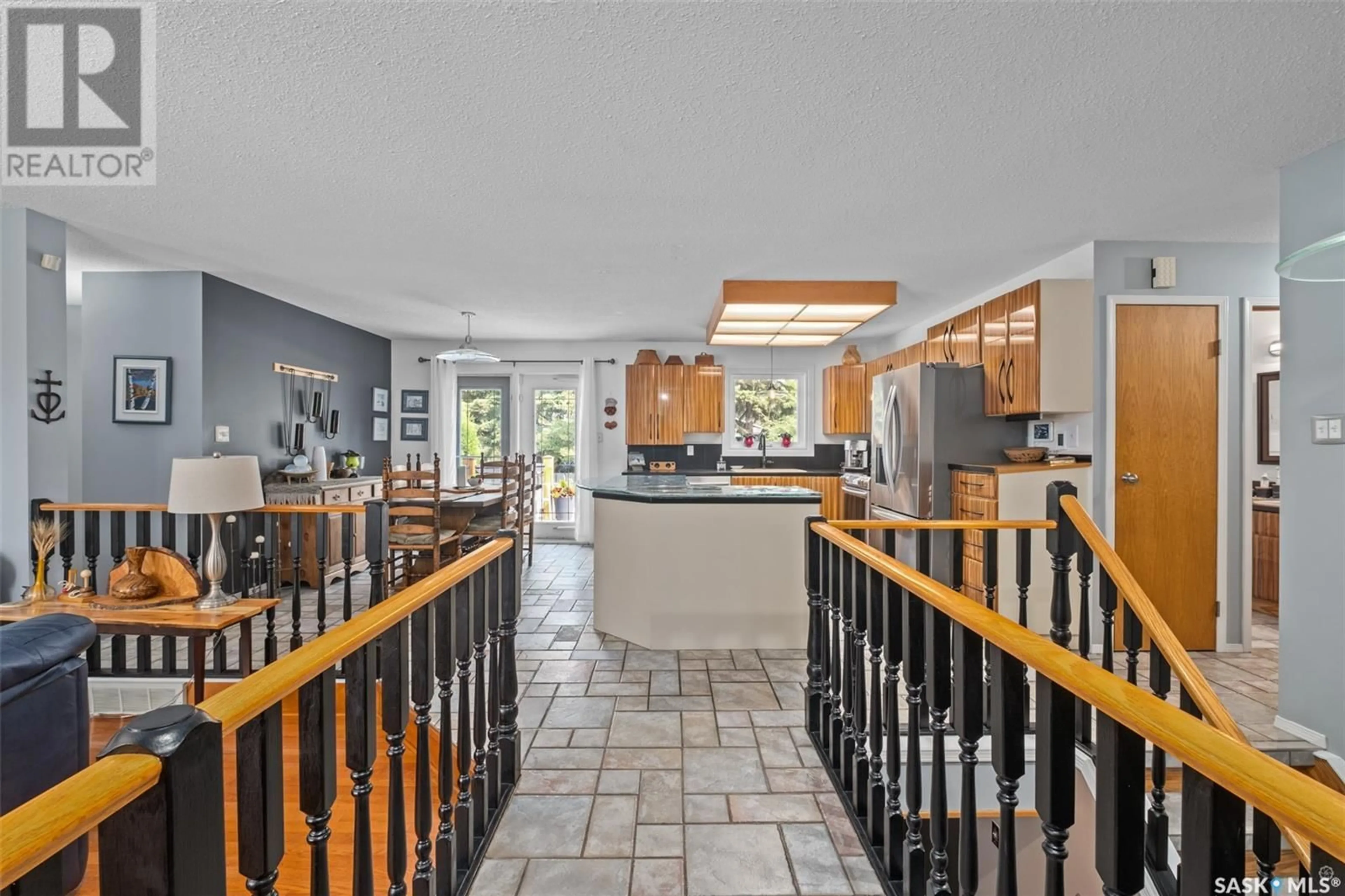 Open concept kitchen, ceramic/tile floor for 452 11TH STREET, Prince Albert Saskatchewan S6V5R3