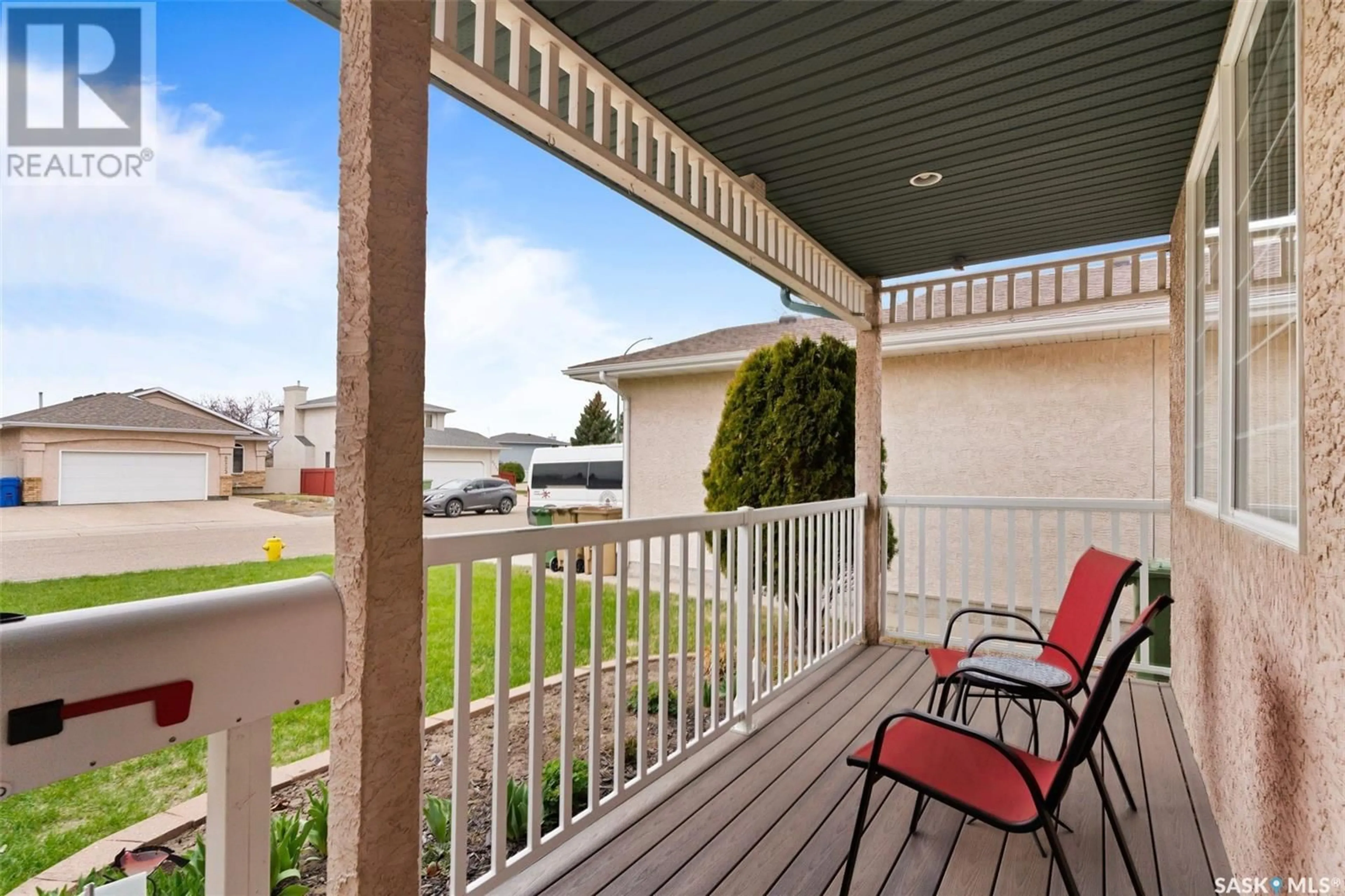 Patio, water/lake/river/ocean view for 6218 BRUNSKILL PLACE, Regina Saskatchewan S4T7W8