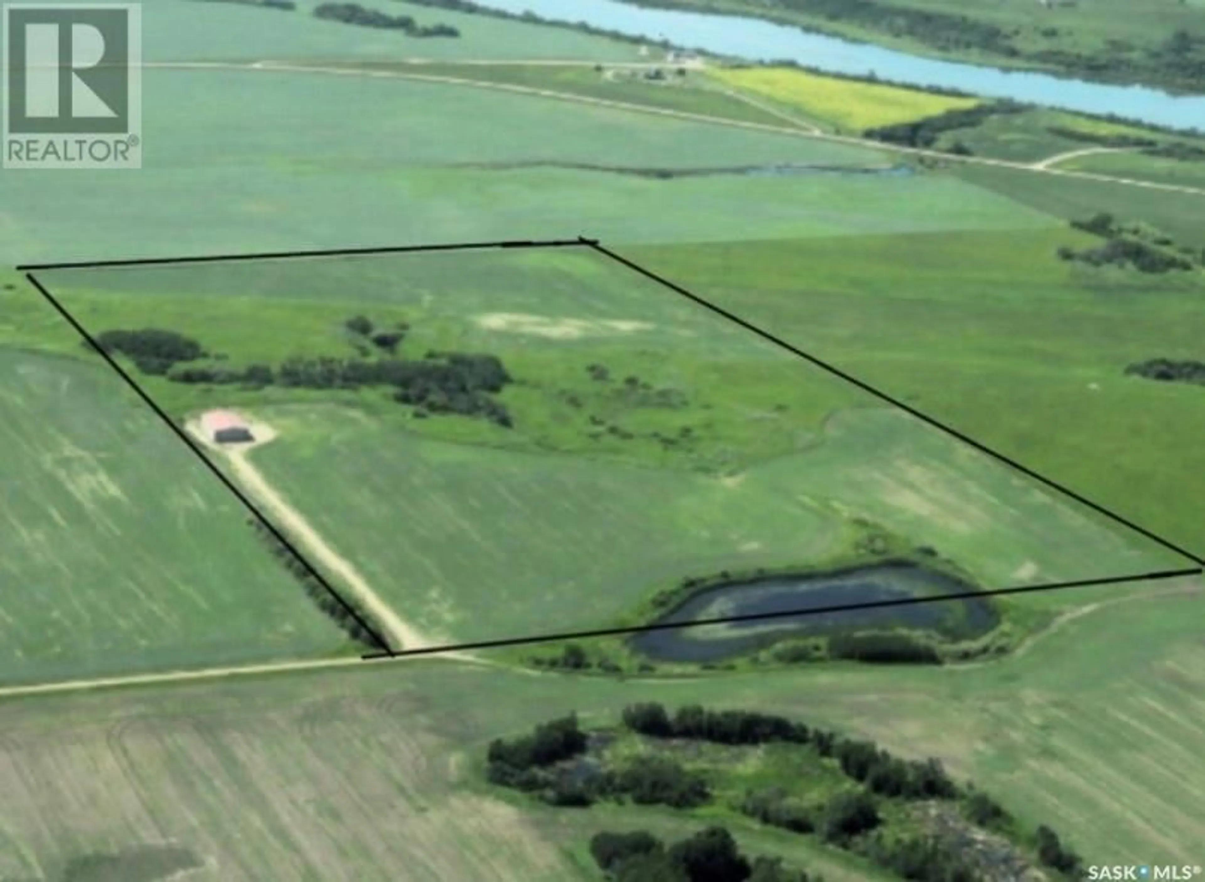 A pic from outside/outdoor area/front of a property/back of a property/a pic from drone, unknown for AIRCRAFT HANGAR ACREAGE, Aberdeen Rm No. 373 Saskatchewan S0K0A0