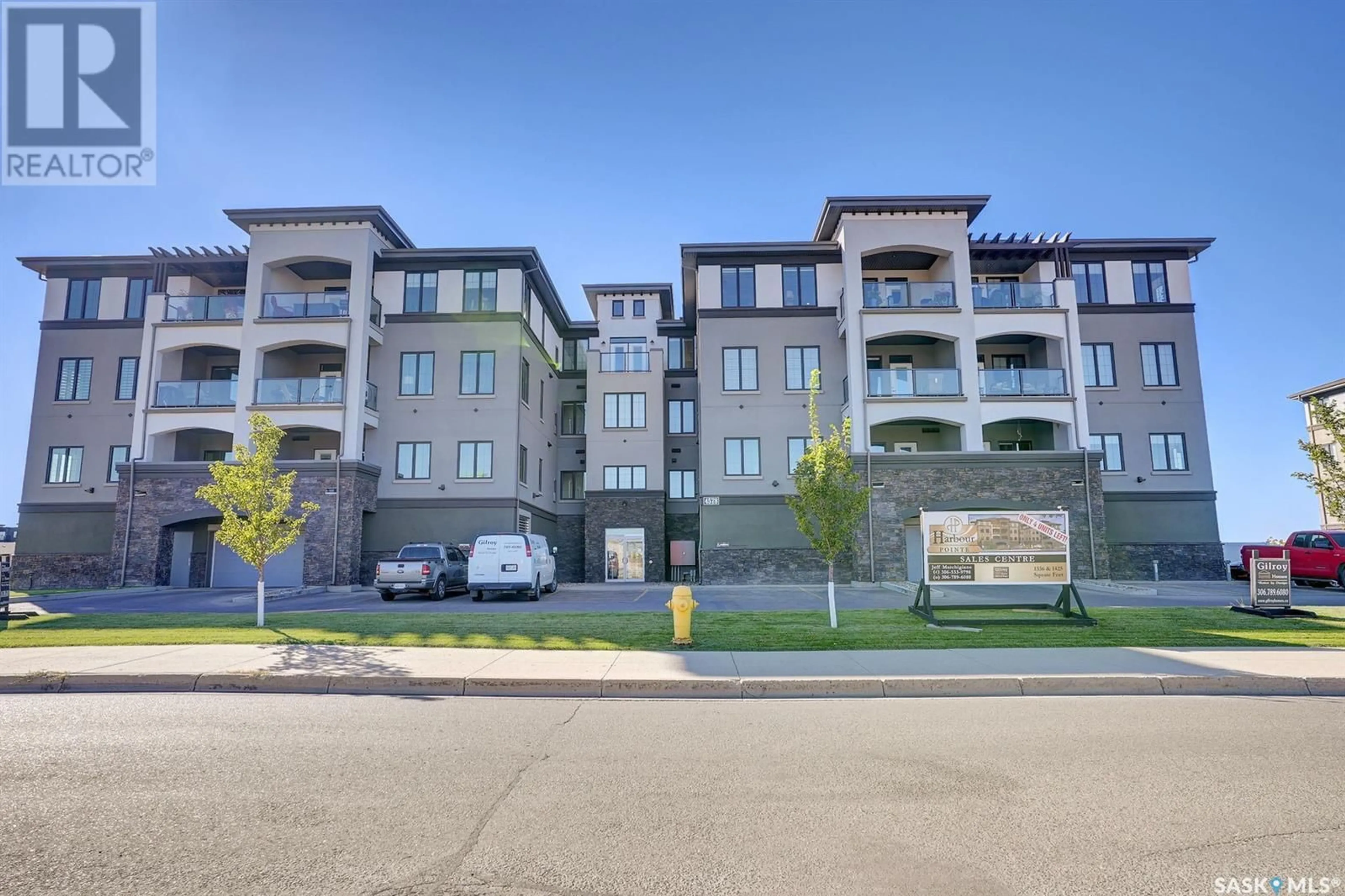 A pic from outside/outdoor area/front of a property/back of a property/a pic from drone, unknown for 4594 - 407 HARBOUR LANDING DRIVE, Regina Saskatchewan S4W0R8