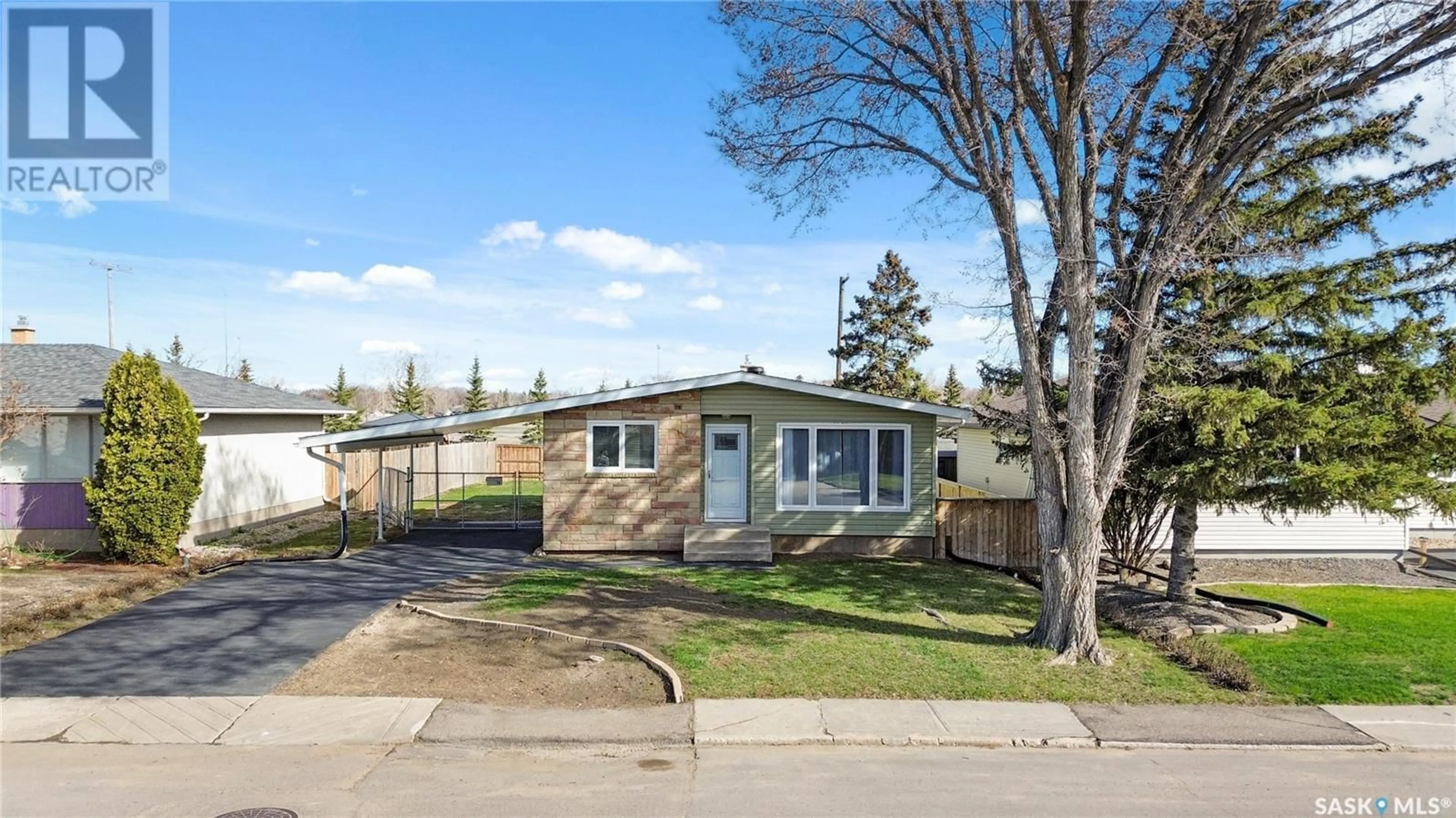 Home with vinyl exterior material, street for 76 MCCAUL CRESCENT, Regina Saskatchewan S4R3X1